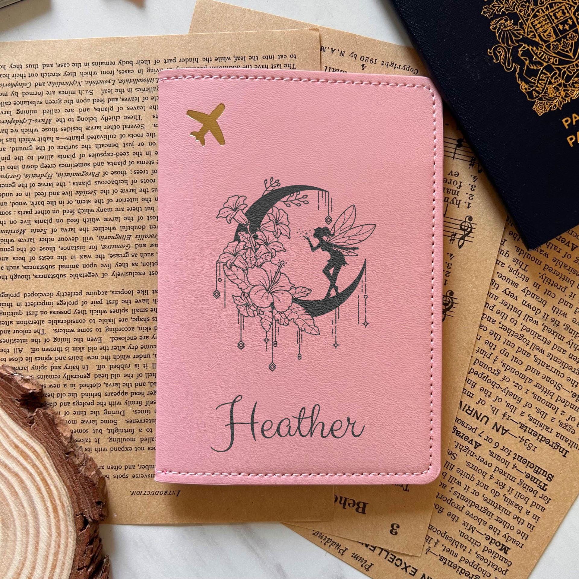 Moon & Fairy Passport Cover – Design #76