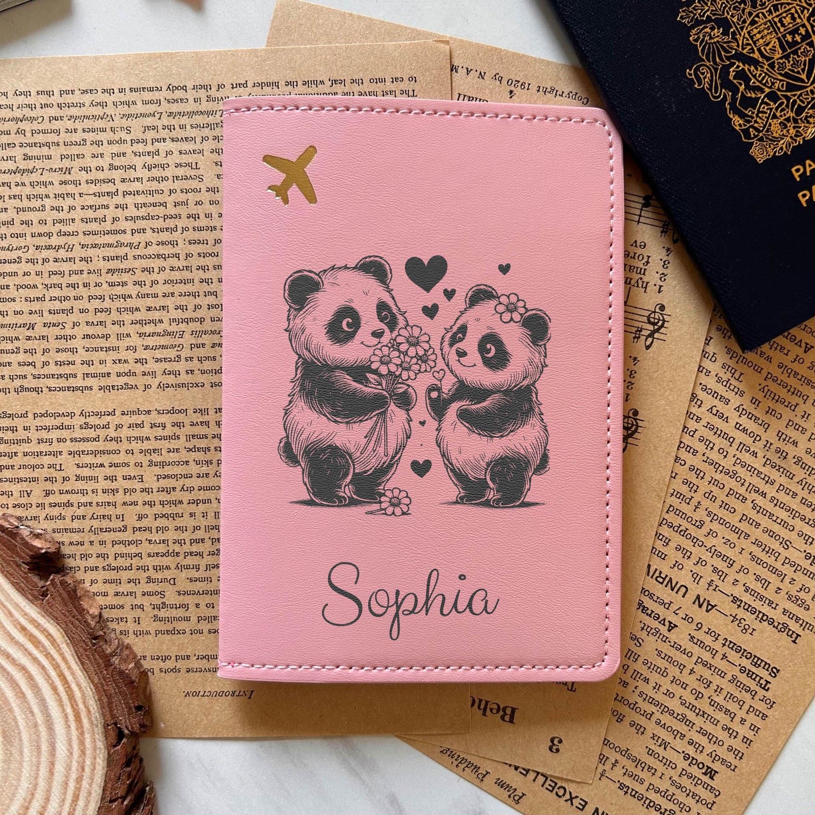 Forever Pandas Passport Cover – Design #88