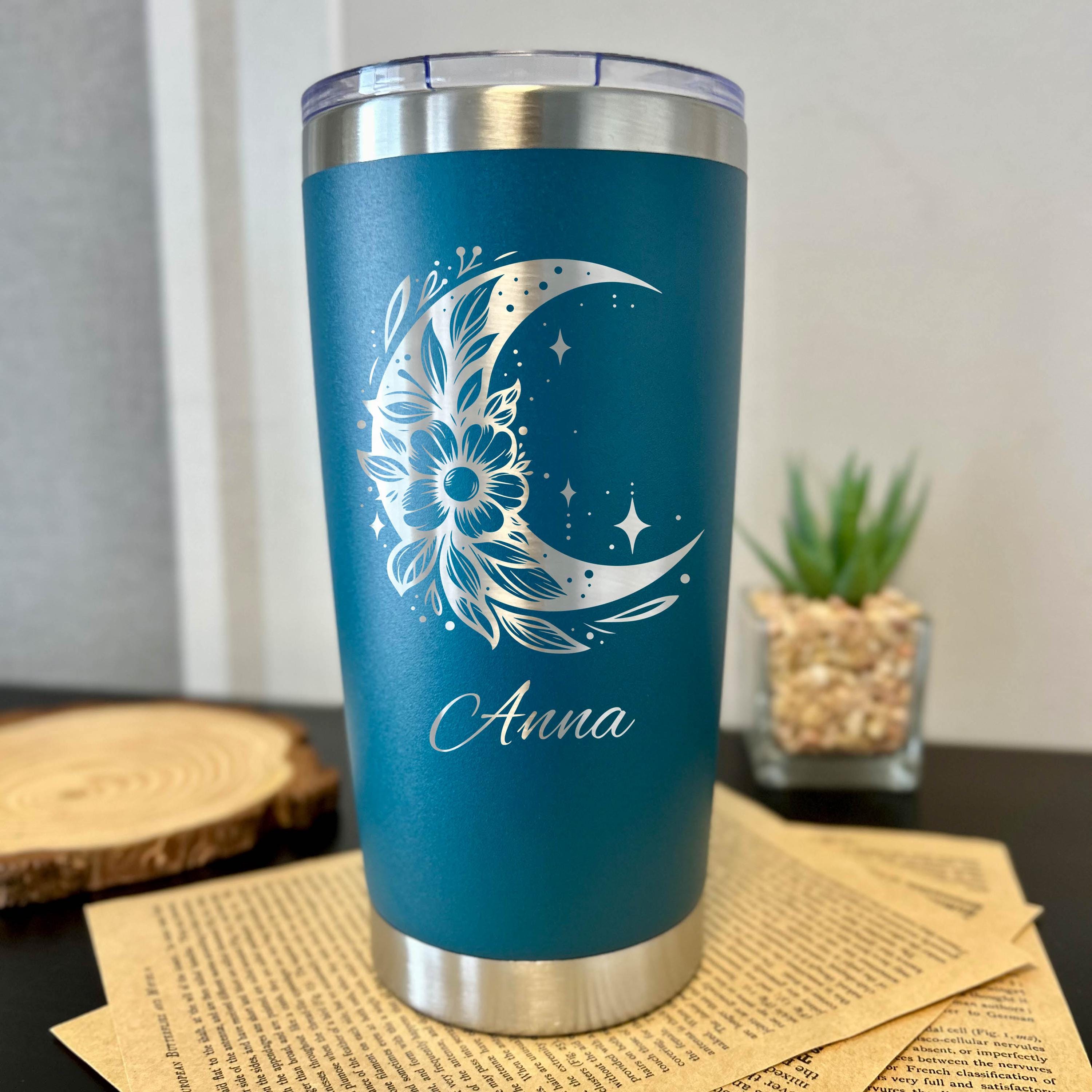 Moon Lover 20oz Engraved Tumbler