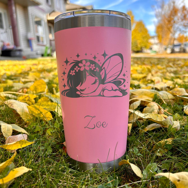 Sleepy Fairy 20oz Engraved Tumbler