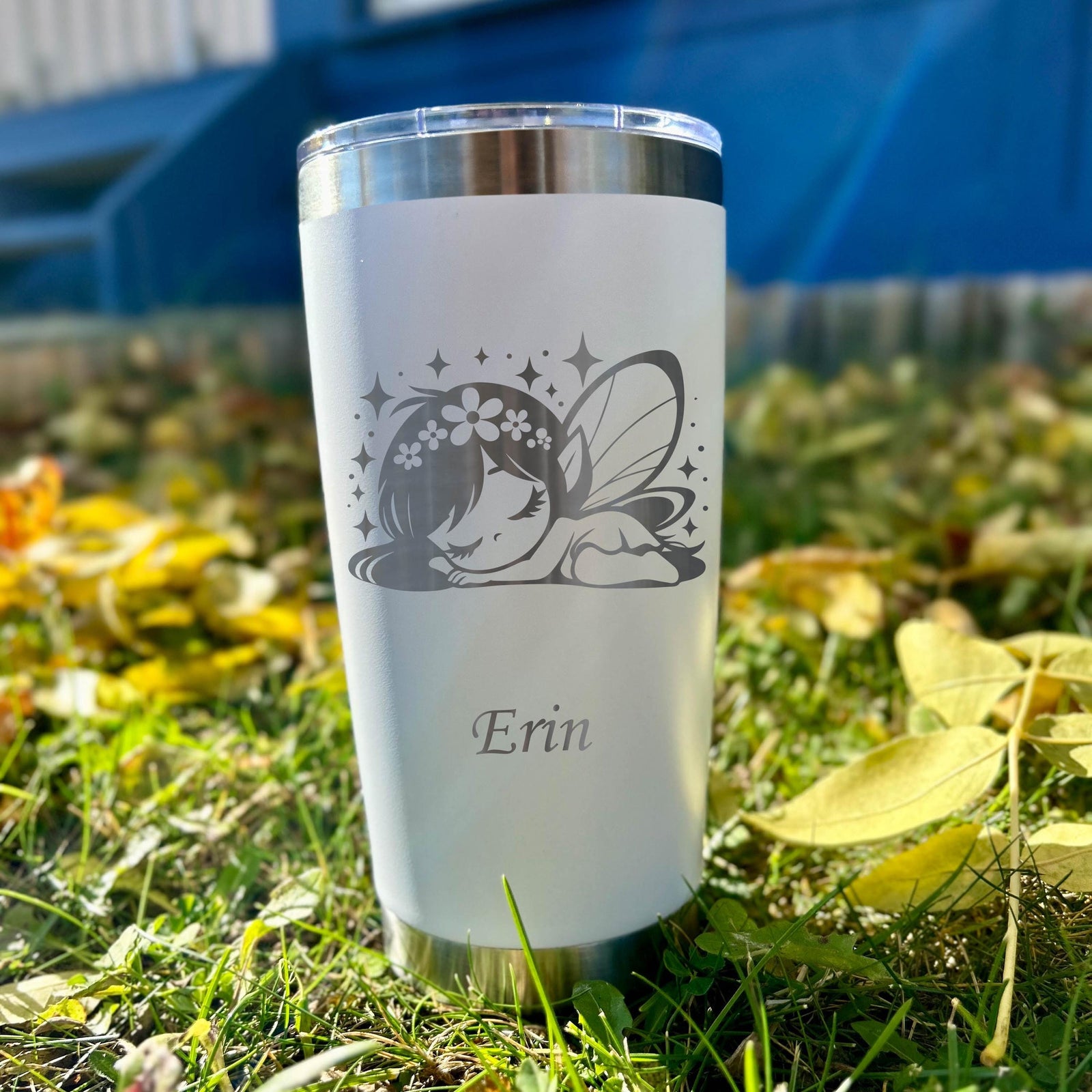 Sleepy Fairy 20oz Engraved Tumbler