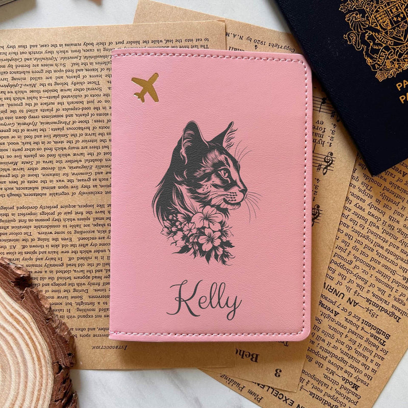 Cat Lover Passport Cover – Design #35
