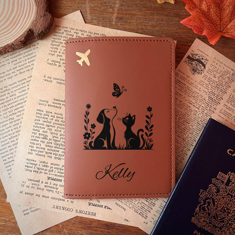 Cute Pets Passport Cover – Design #39
