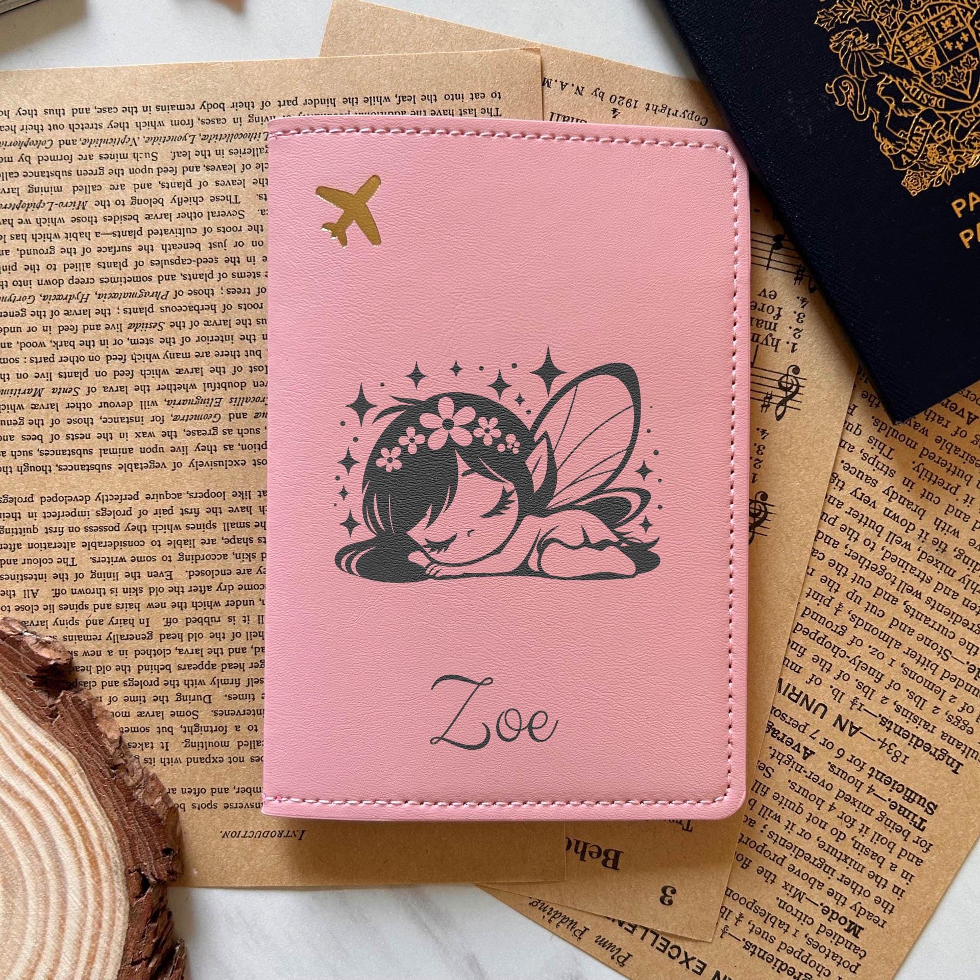 Sleepy Fairy Passport Cover – Design #54