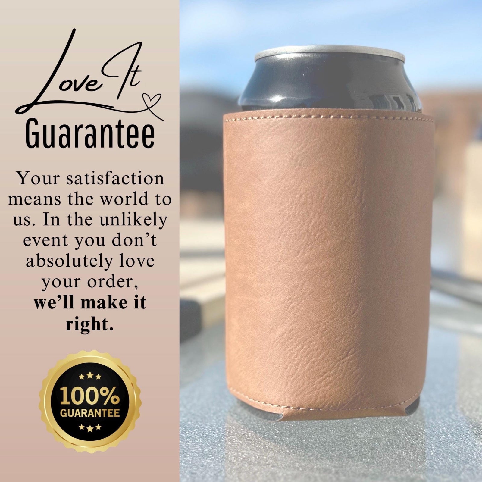 Eagle Can Cover – Soft Leather