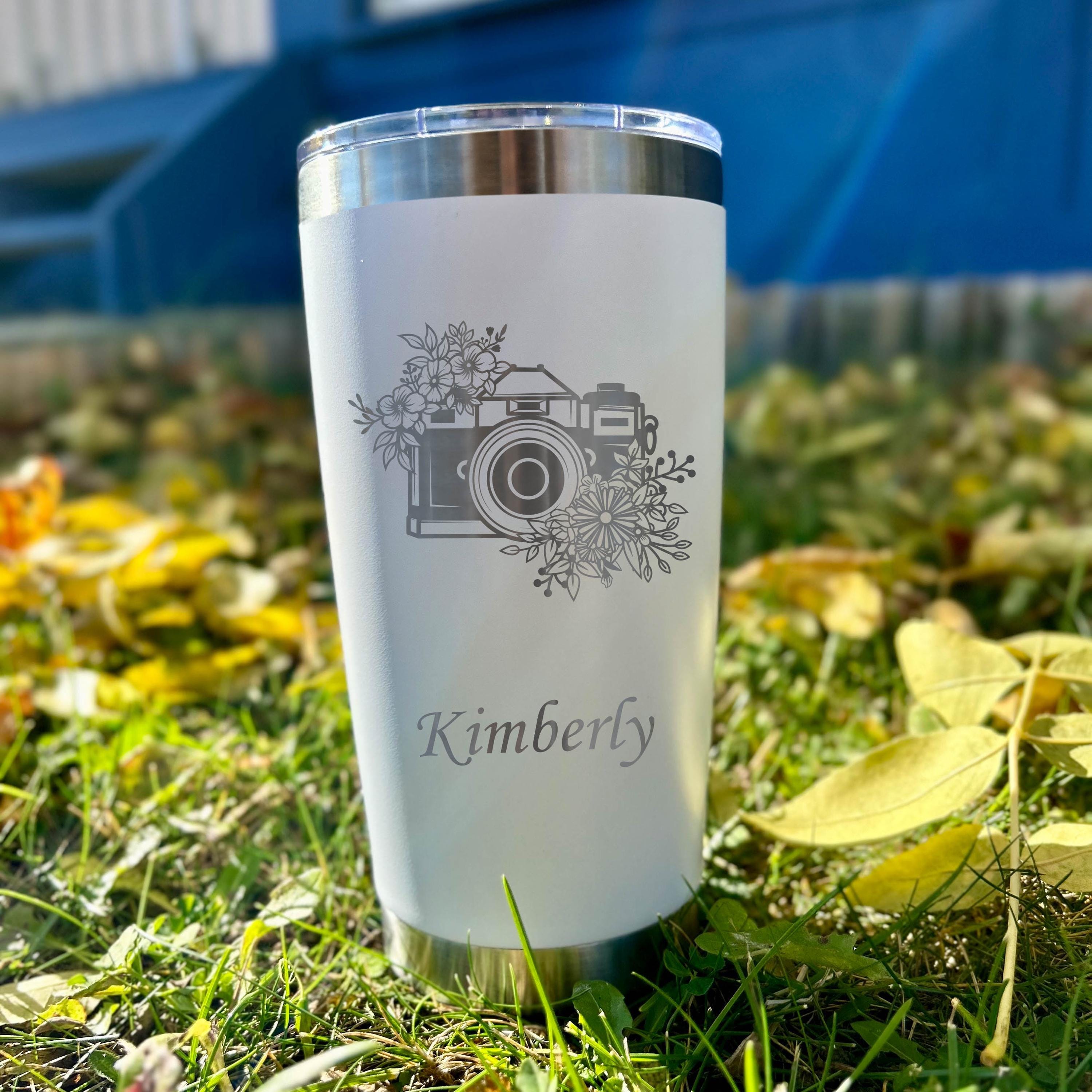 Camera Lover 20oz Engraved Tumbler