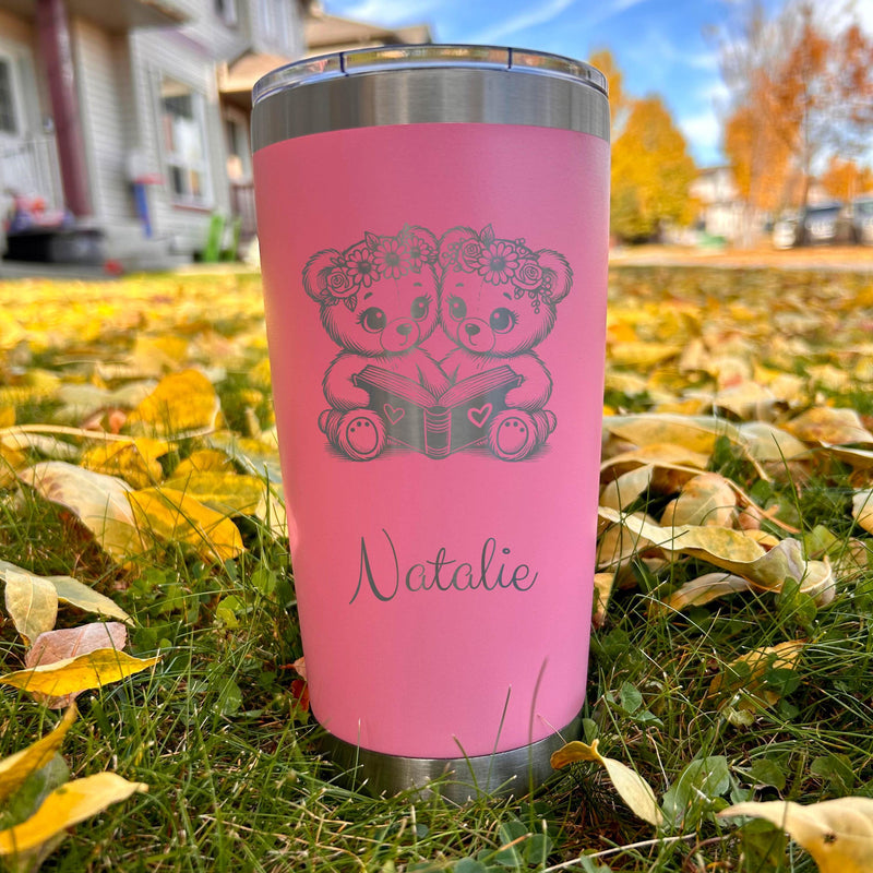 Storytime Bears 20oz Engraved Tumbler