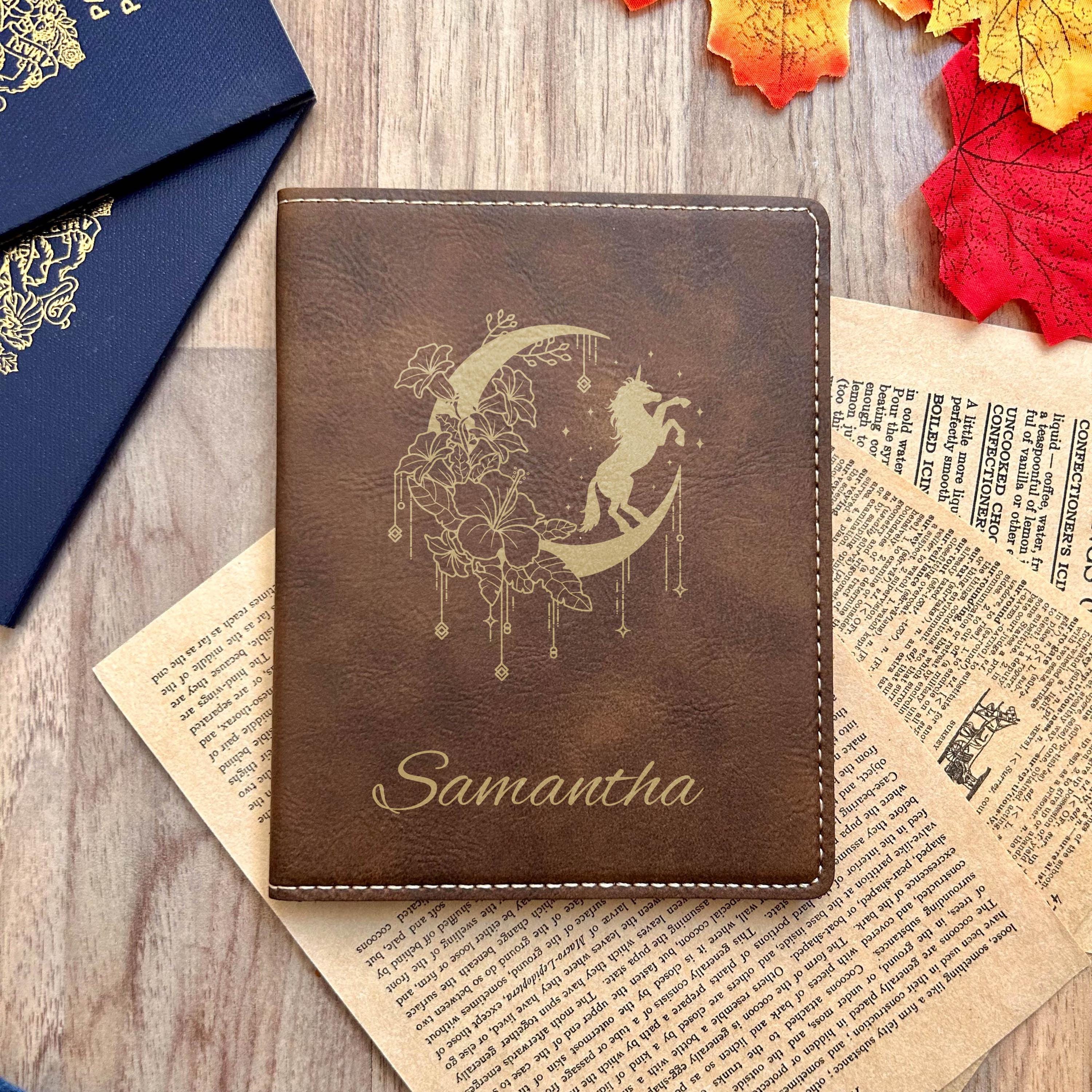 Gold Unicorn Passport Cover – Design #78