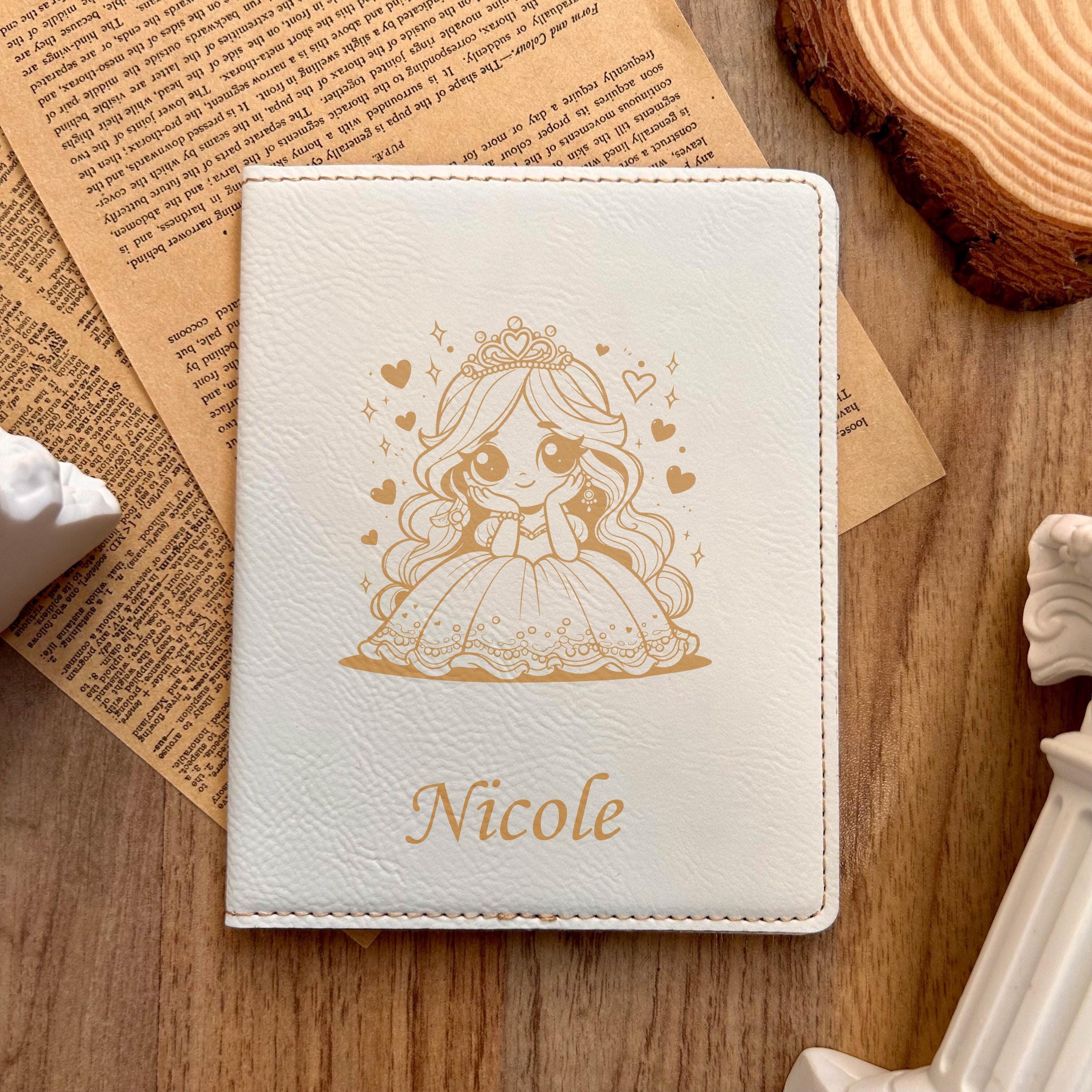 Gold Princess Passport Cover – Design #52