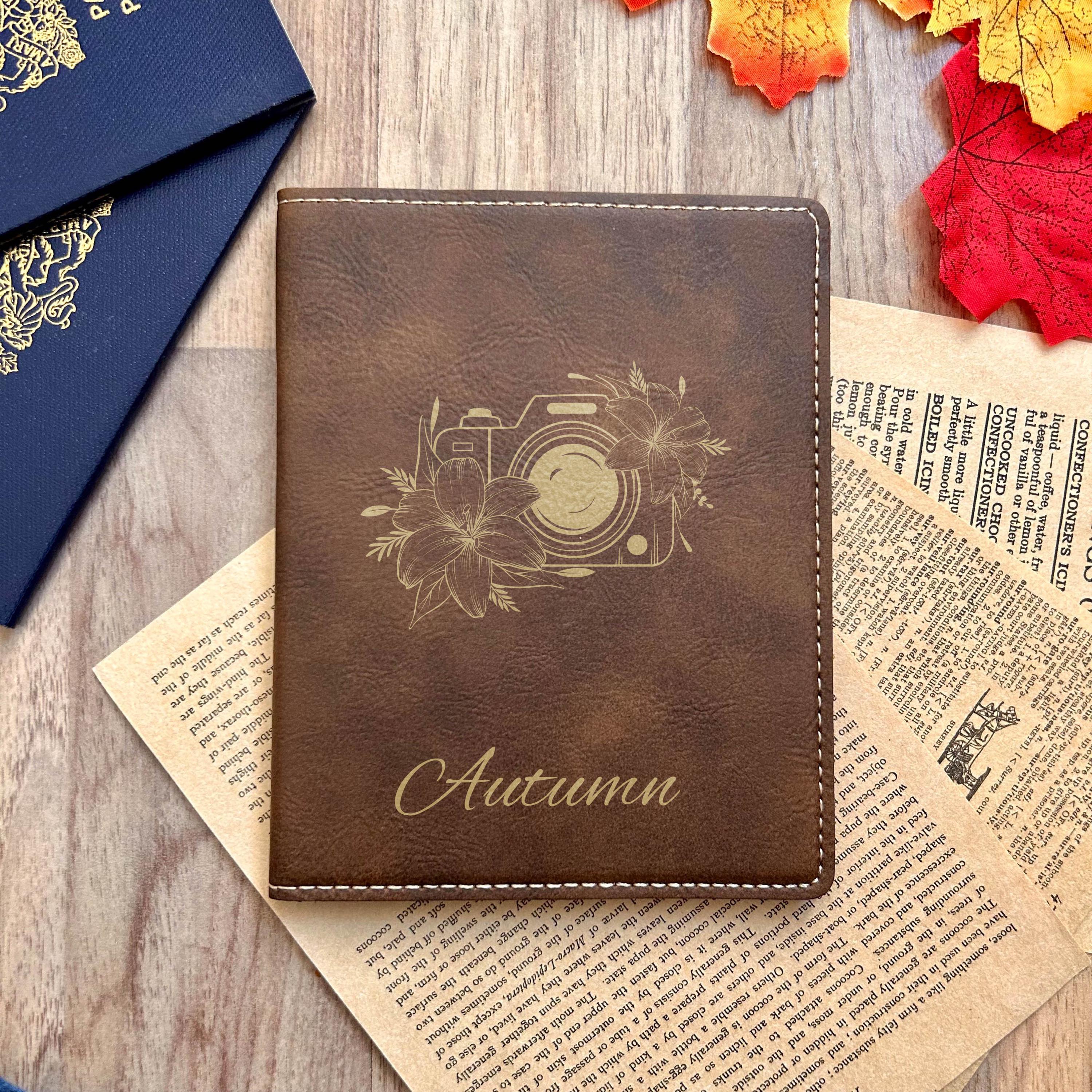 Gold Photographer Passport Cover – Design #58