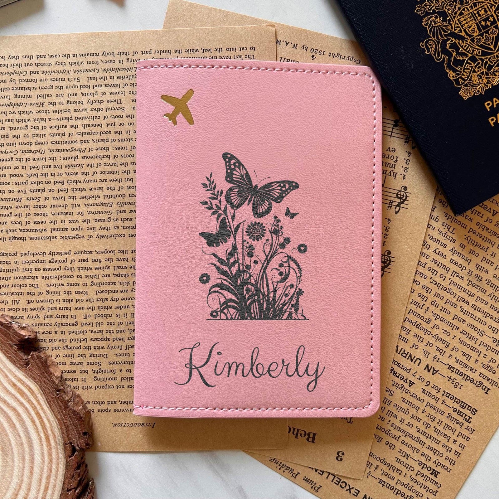Butterfly Passport Cover – Design #67