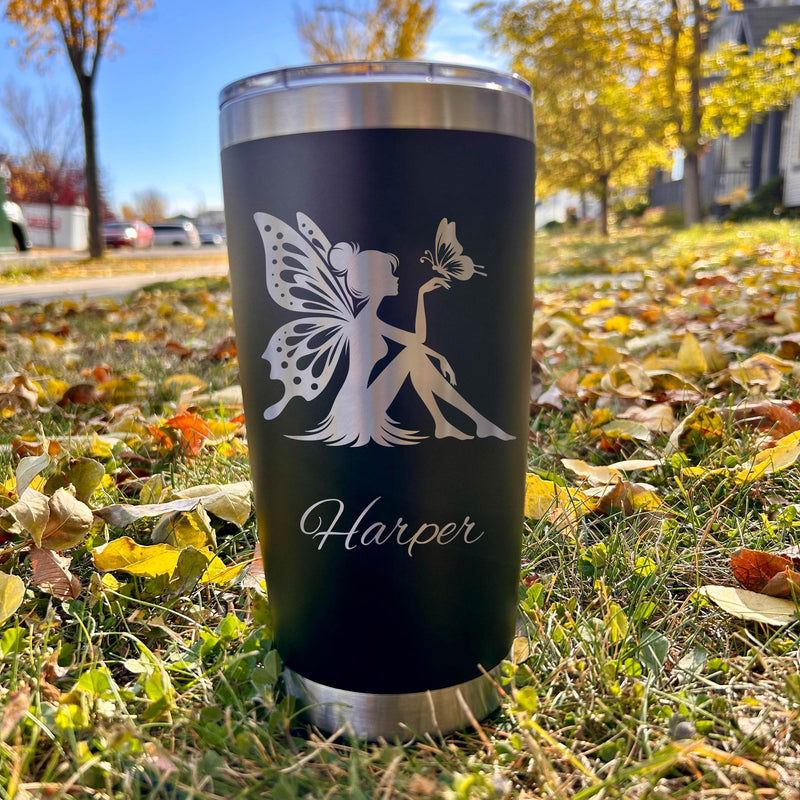 Moonlight Fairy 20oz Engraved Tumbler