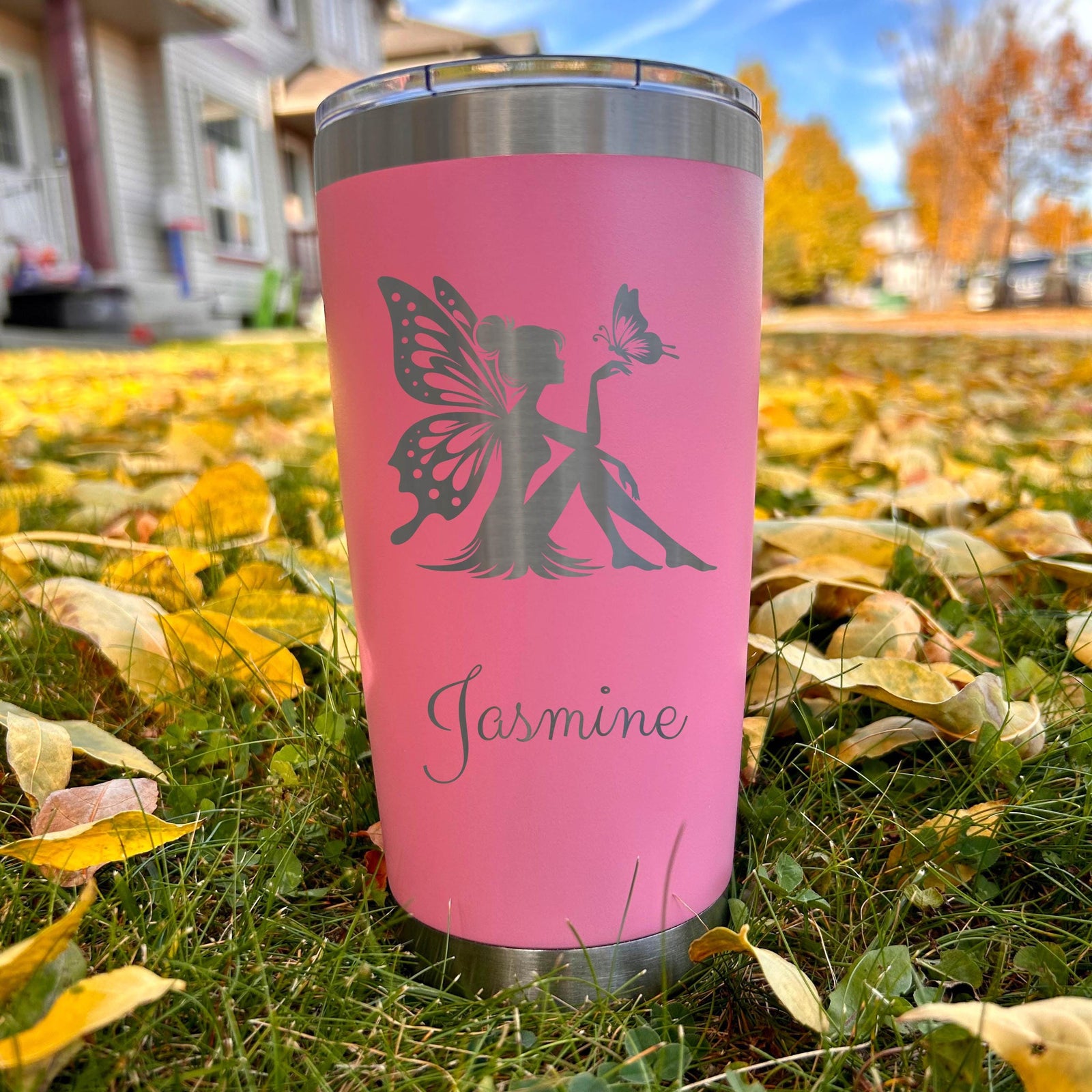Moonlight Fairy 20oz Engraved Tumbler