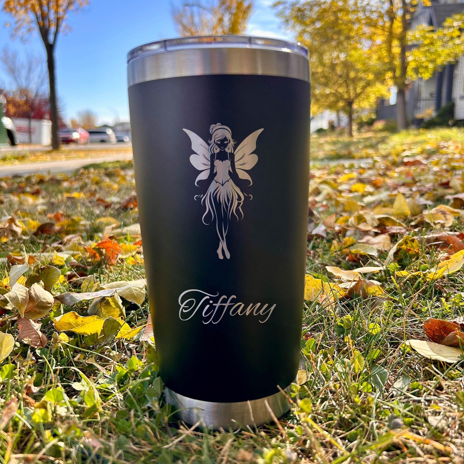 Nocturne Fairy 20oz Engraved Tumbler