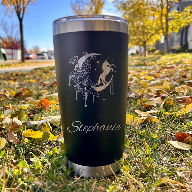 Mystic Unicorn 20oz Engraved Tumbler