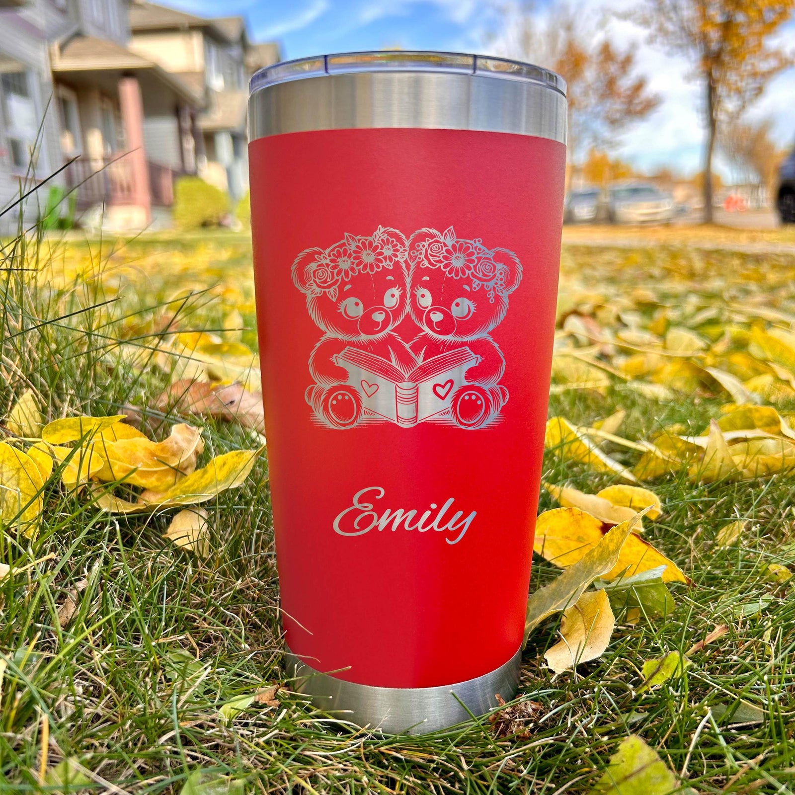 Storytime Bears 20oz Engraved Tumbler