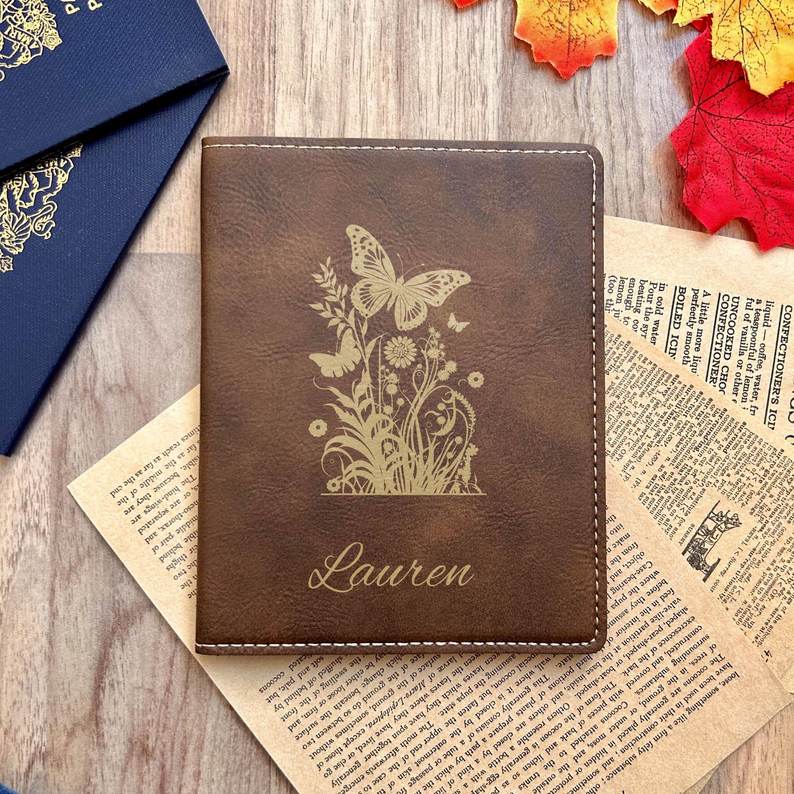 Gold Butterfly Passport Cover – Design #67