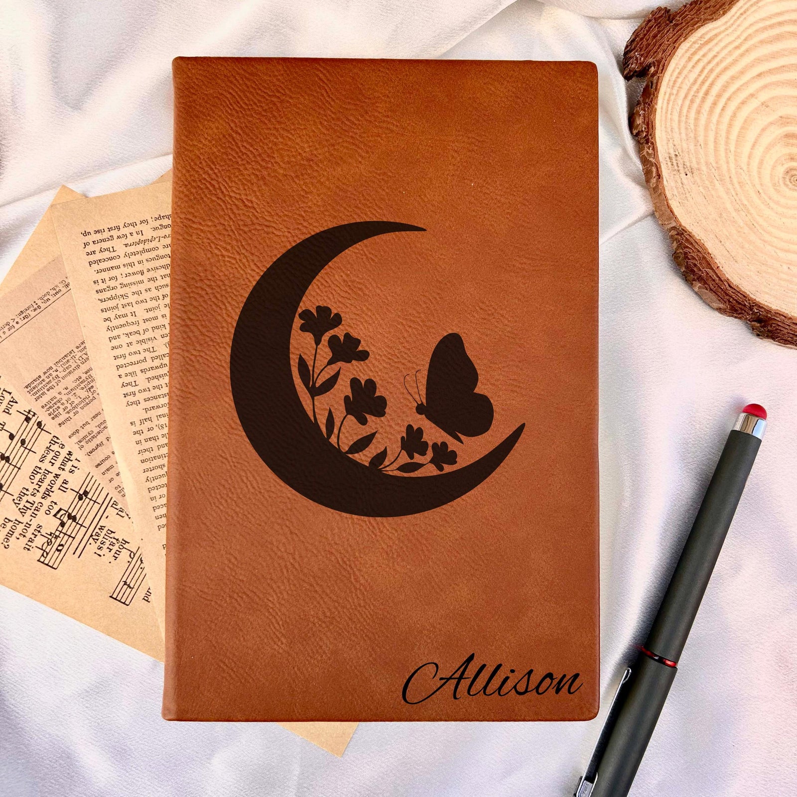 Moon & Nature Journal – Hard Cover, Design #61