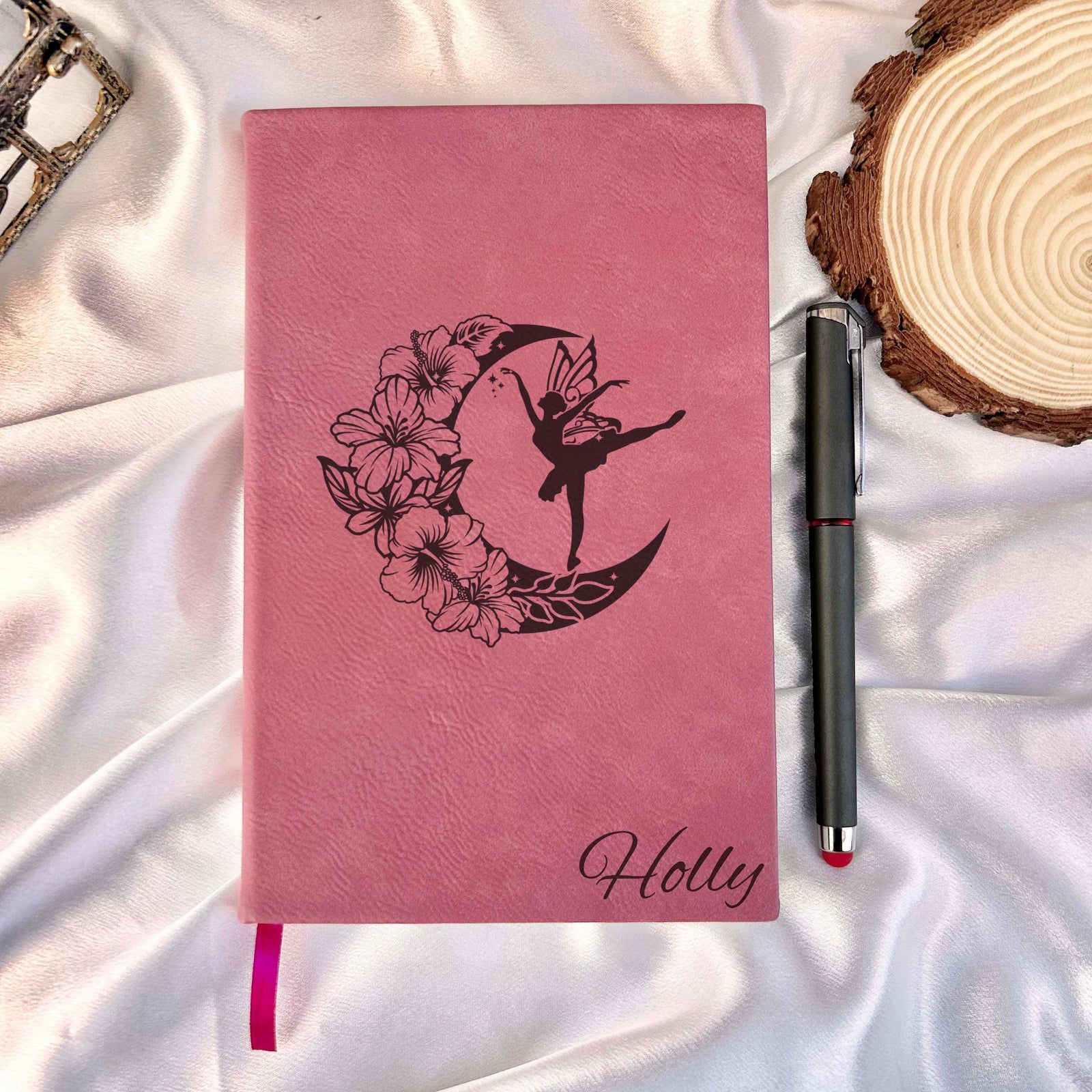 Moon & Fairy Journal – Hard Cover, Design #86