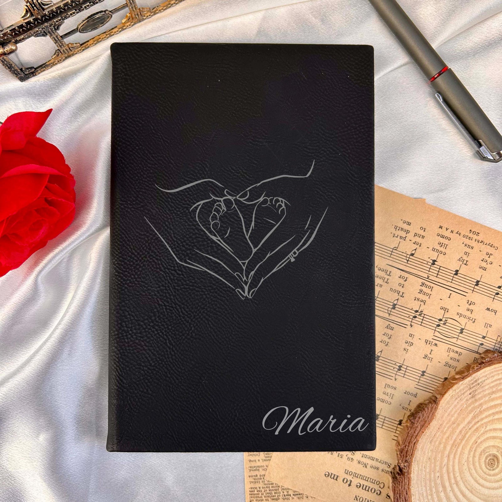 Newborn Custom Journal – Hard Cover, Design #94