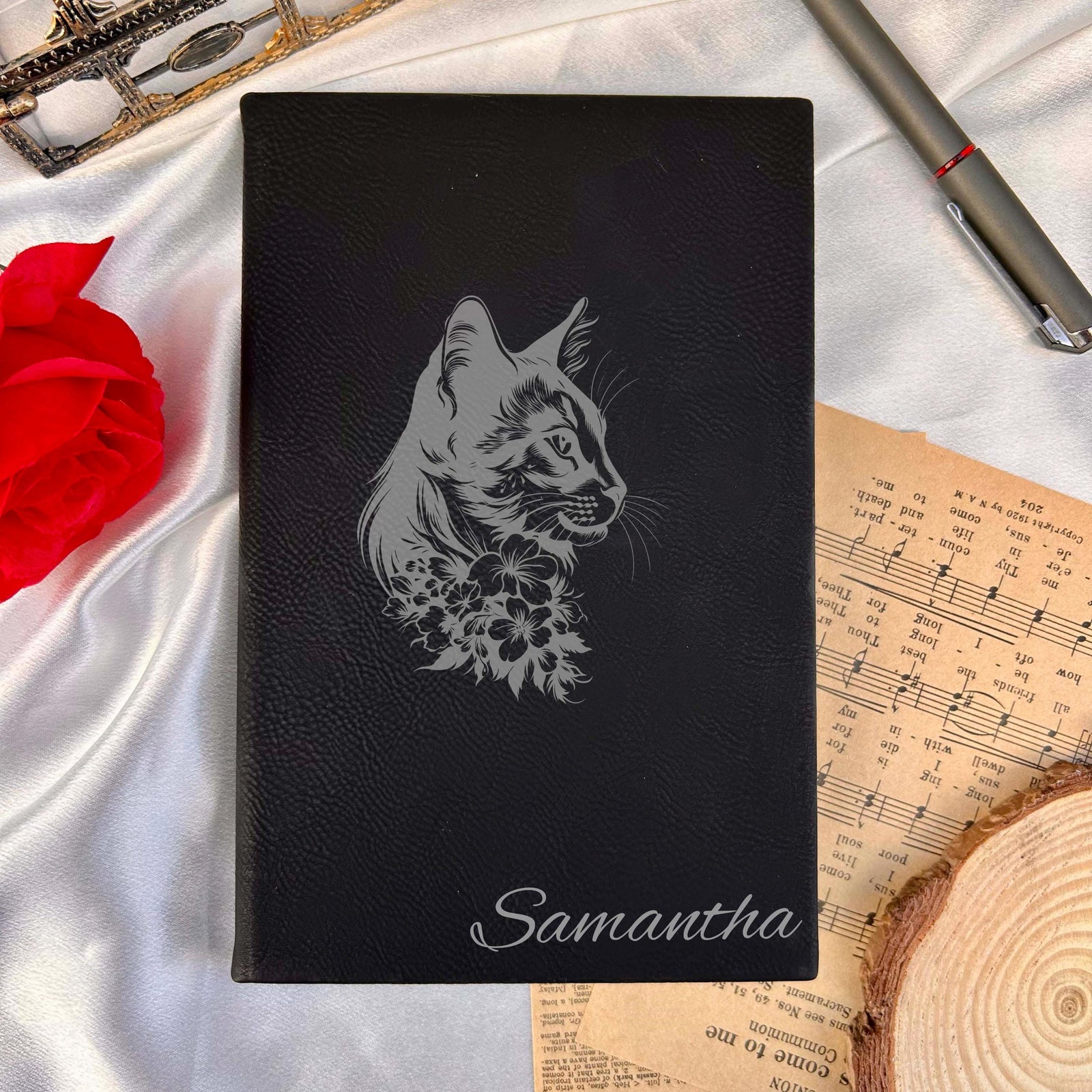Cat Lover Journal – Hard Cover, Design #35