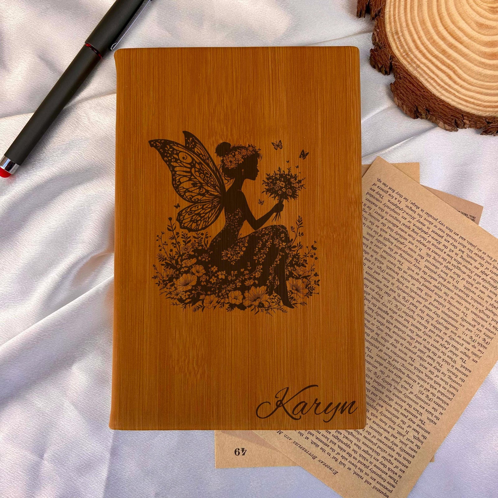 Loving Fairy Journal – Hard Cover, Design #64