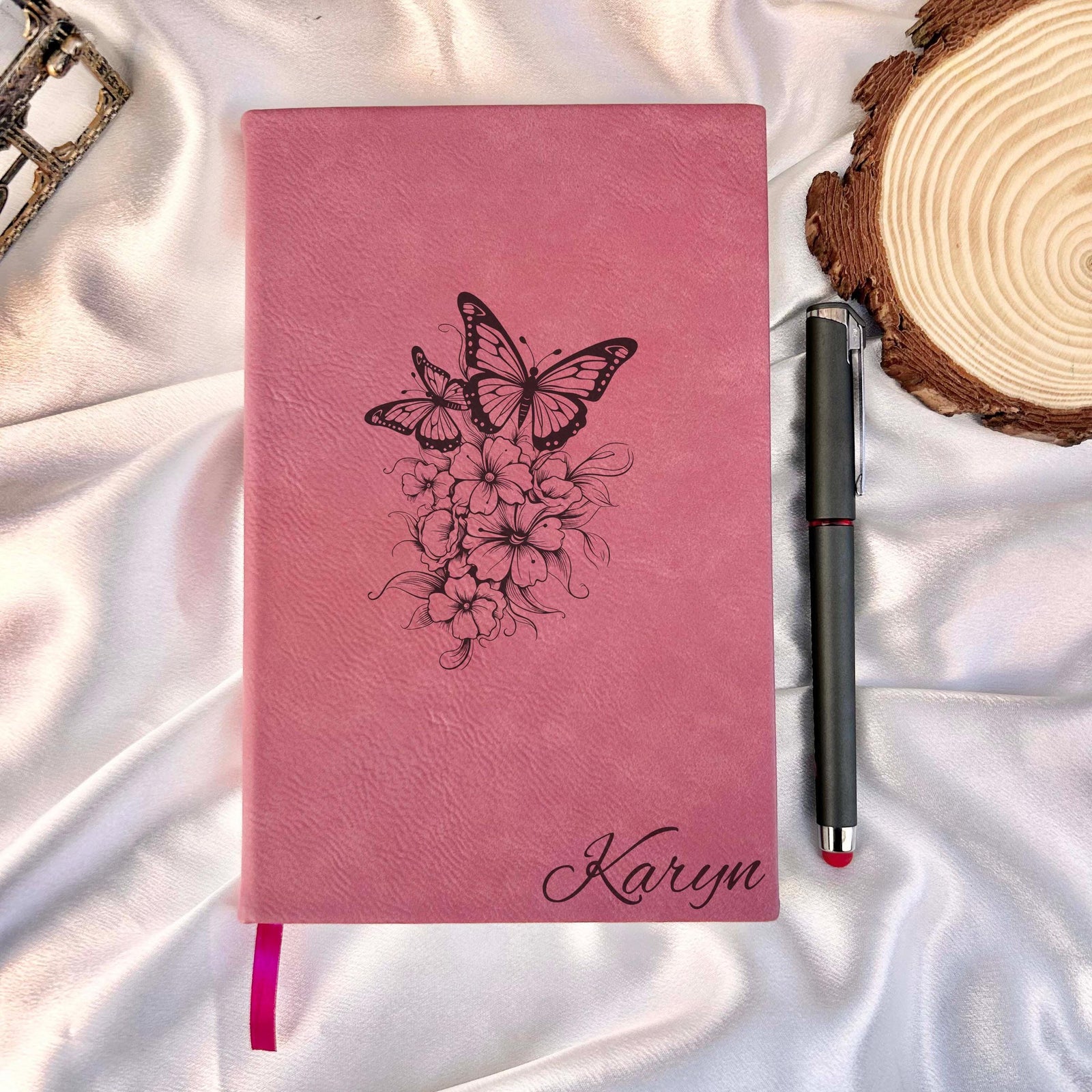 Butterfly Custom Journal – Hard Cover, Butterfly Design #1