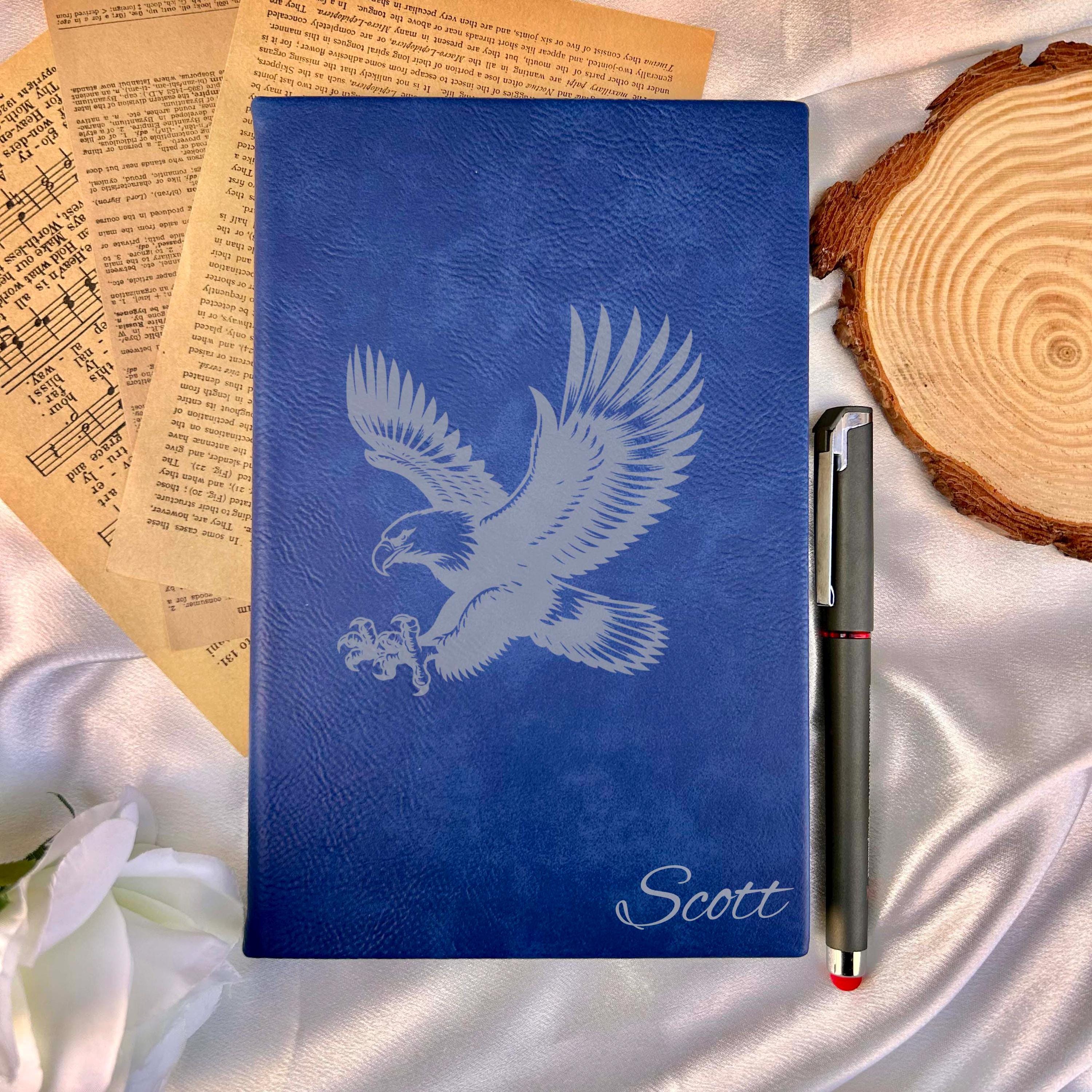 Eagle Custom Journal – Hard Cover, Eagle Design #1