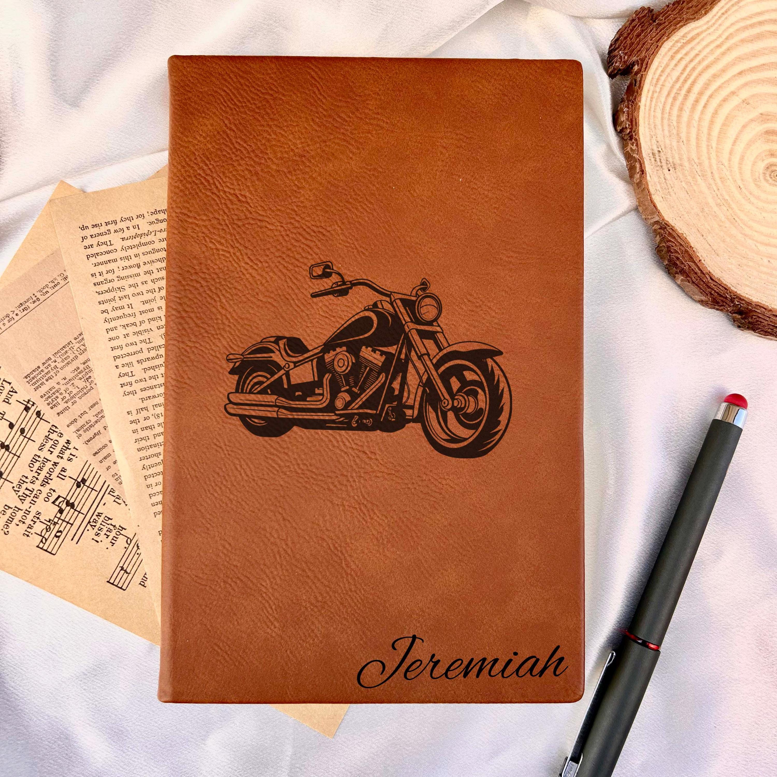 Motorcycle Custom Journal – Hard Cover, Motorcycle Design #1