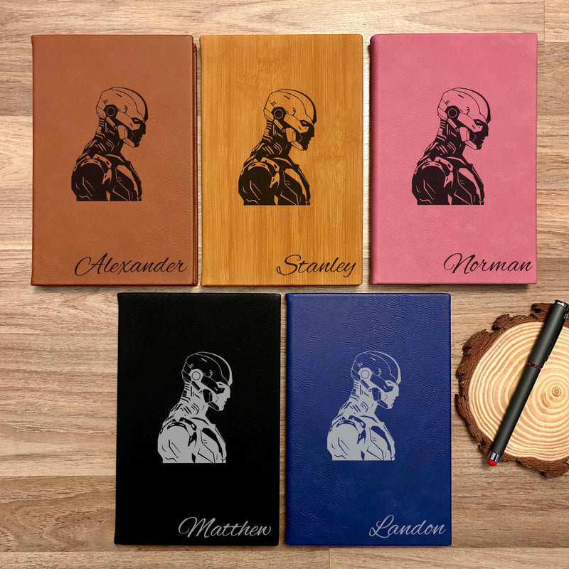 Cyborg Custom Journal – Hard Cover, Design #11