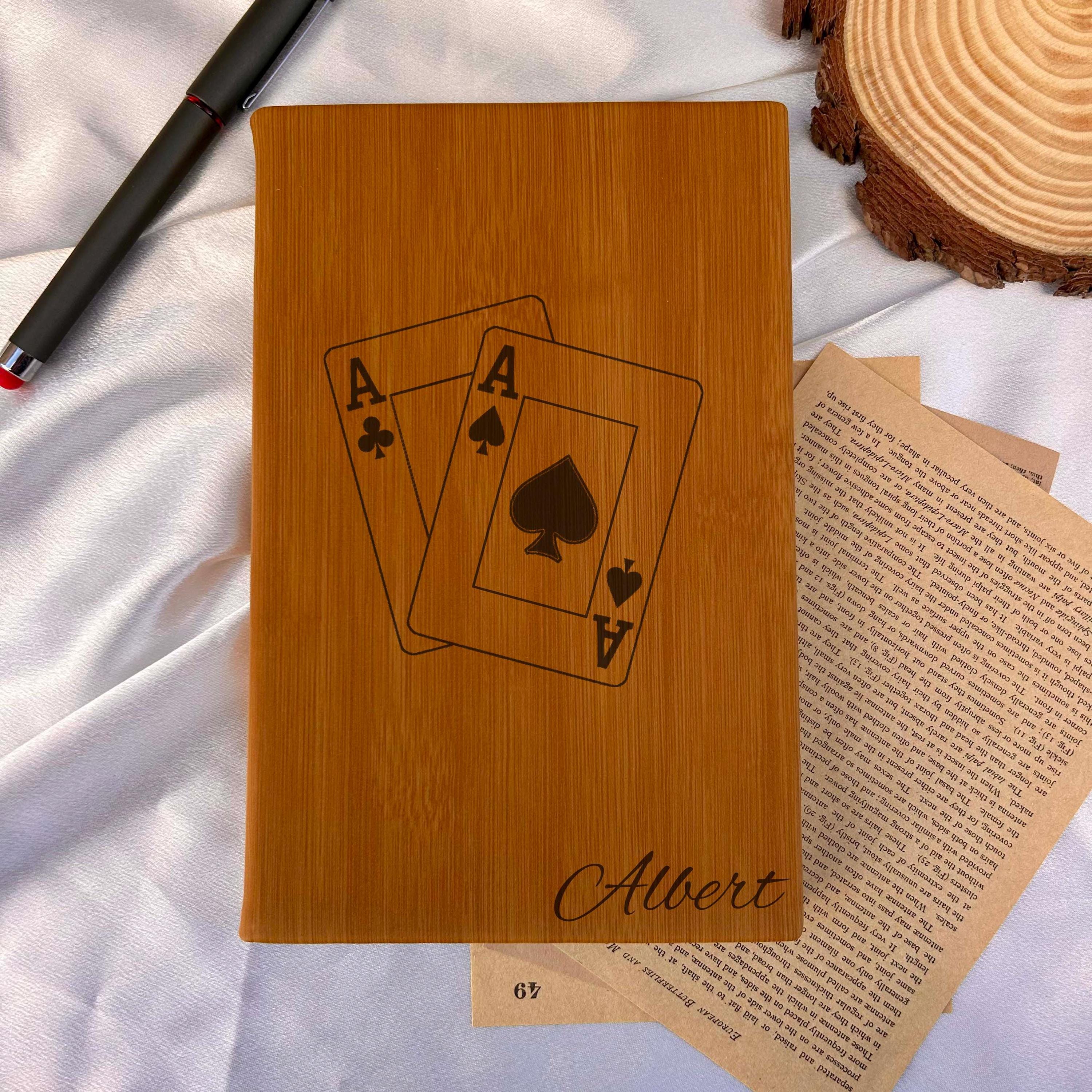 Poker Custom Journal – Hard Cover