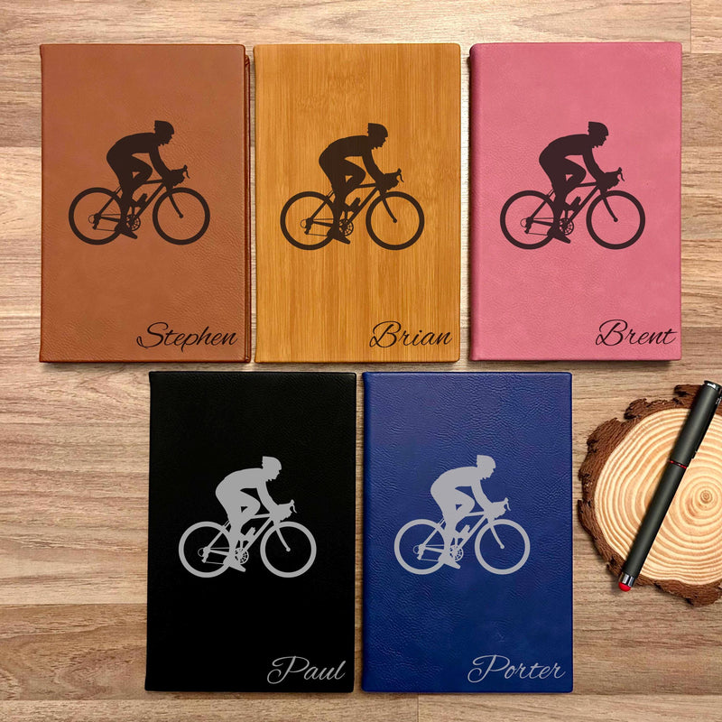 Bicycle Custom Journal – Hard Cover, Bike Design #1