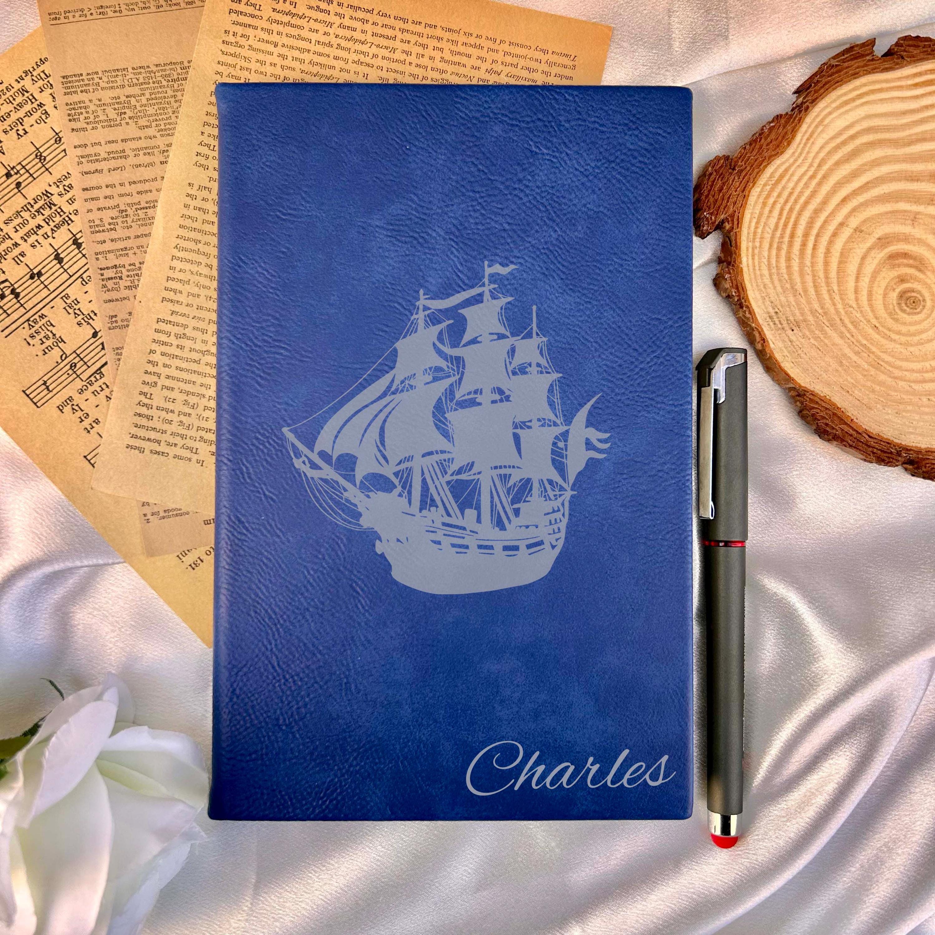 Ship Custom Journal – Hard Cover, Design #