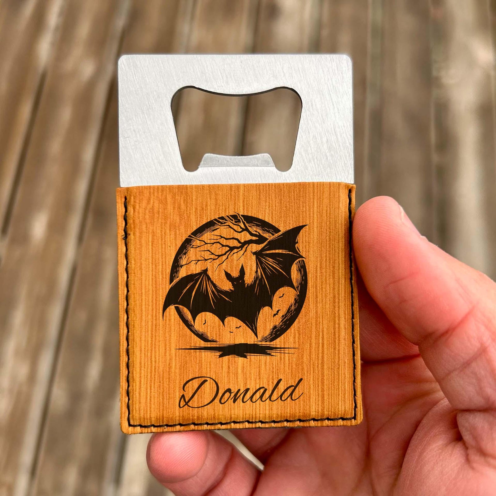 Bat Large Bottle Opener – Stainless Steel