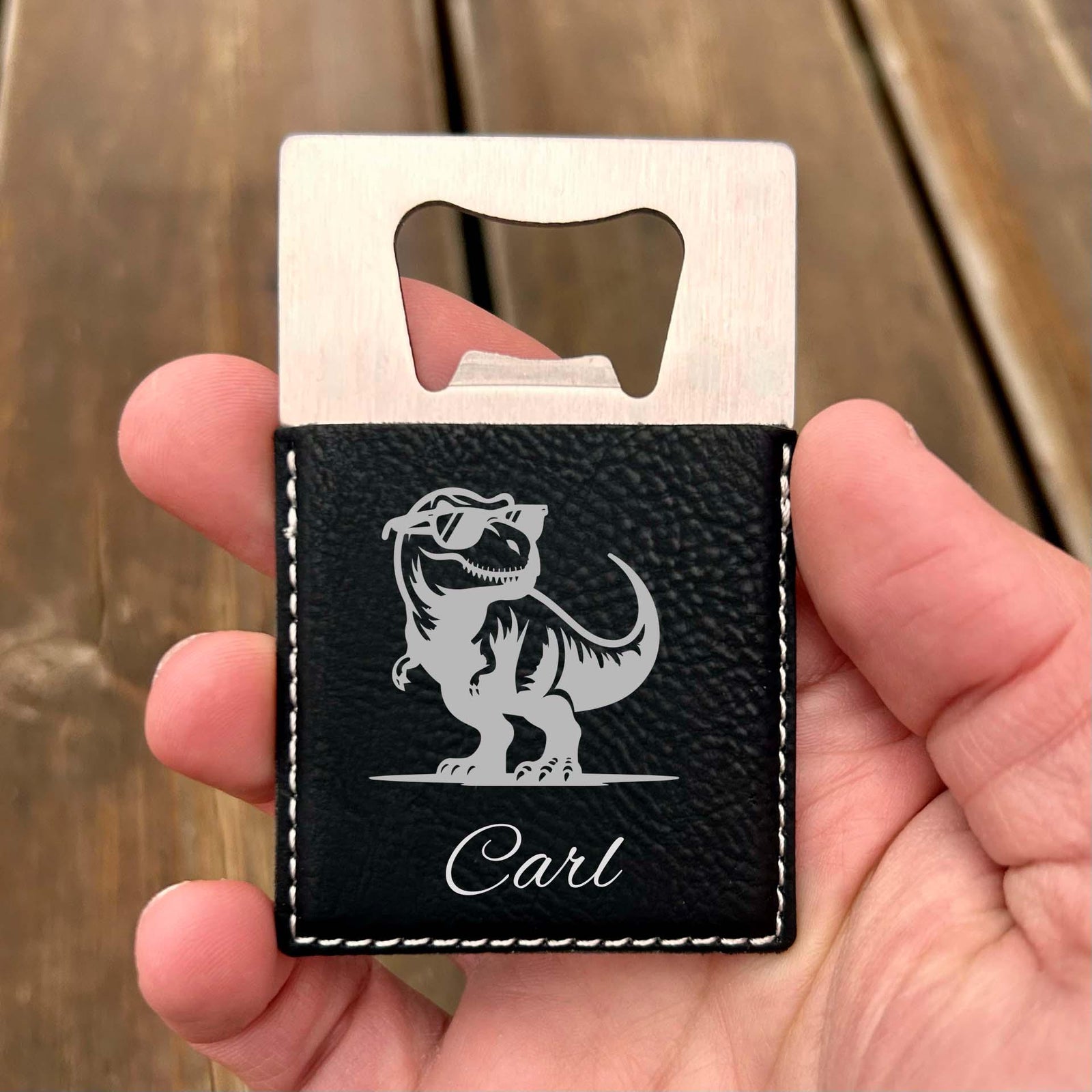 T-Rex Large Bottle Opener – Stainless Steel