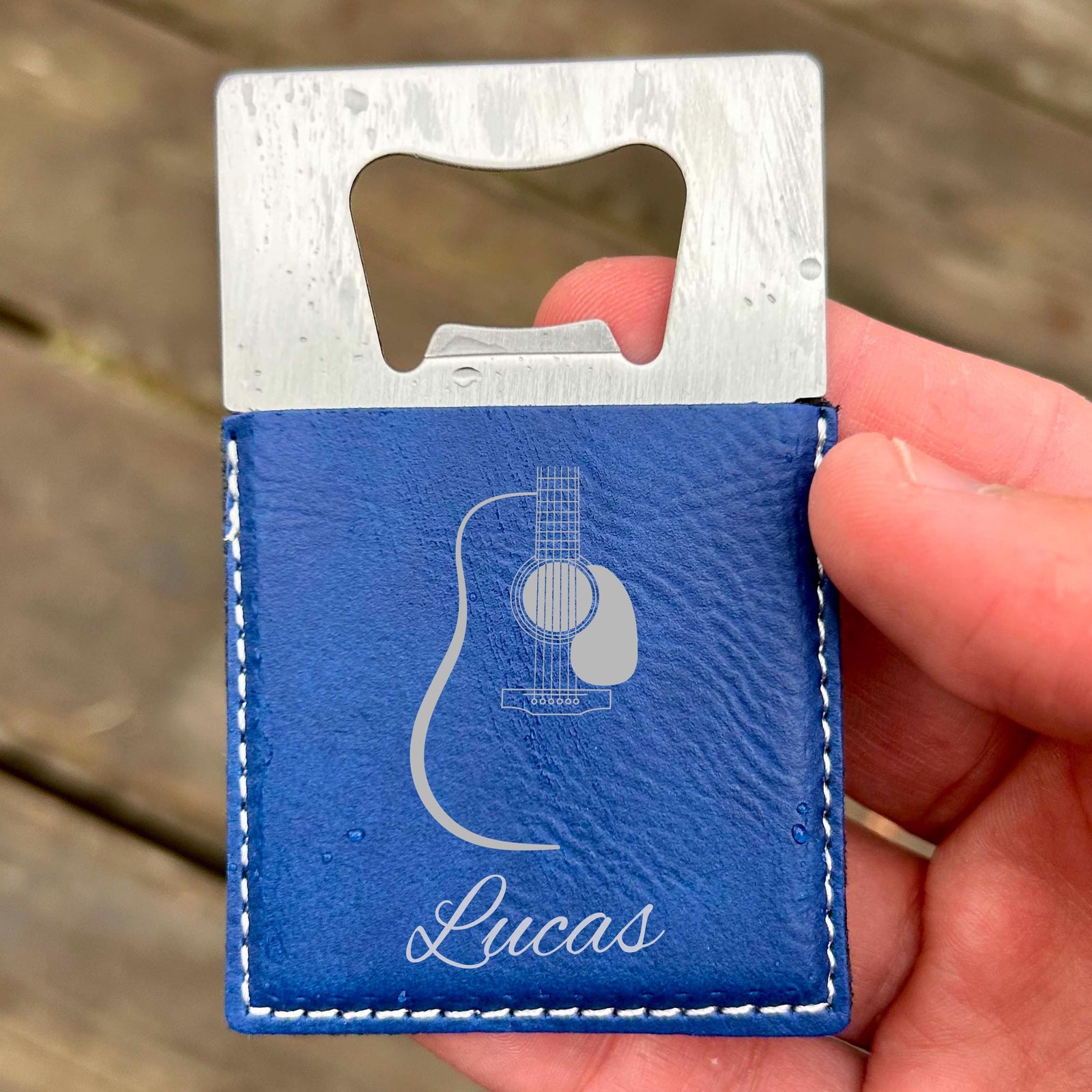 Guitar Large Bottle Opener – Stainless Steel