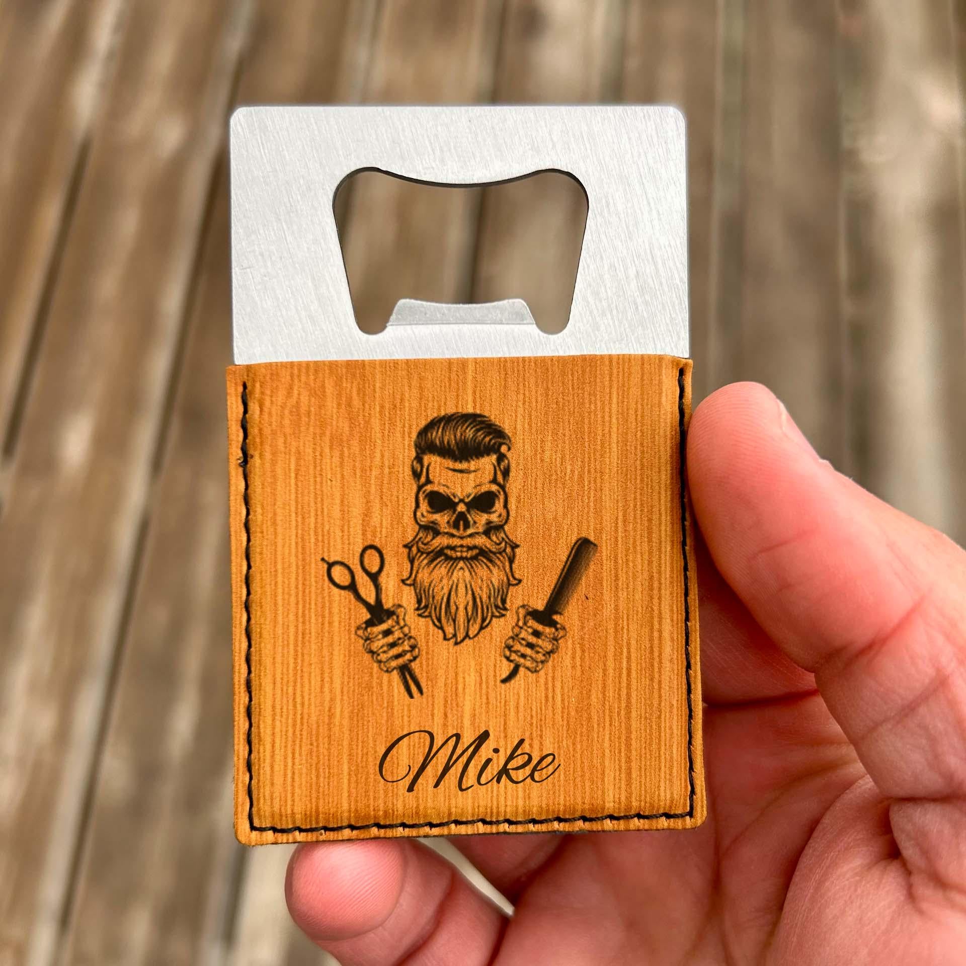 Barber Large Bottle Opener – Stainless Steel