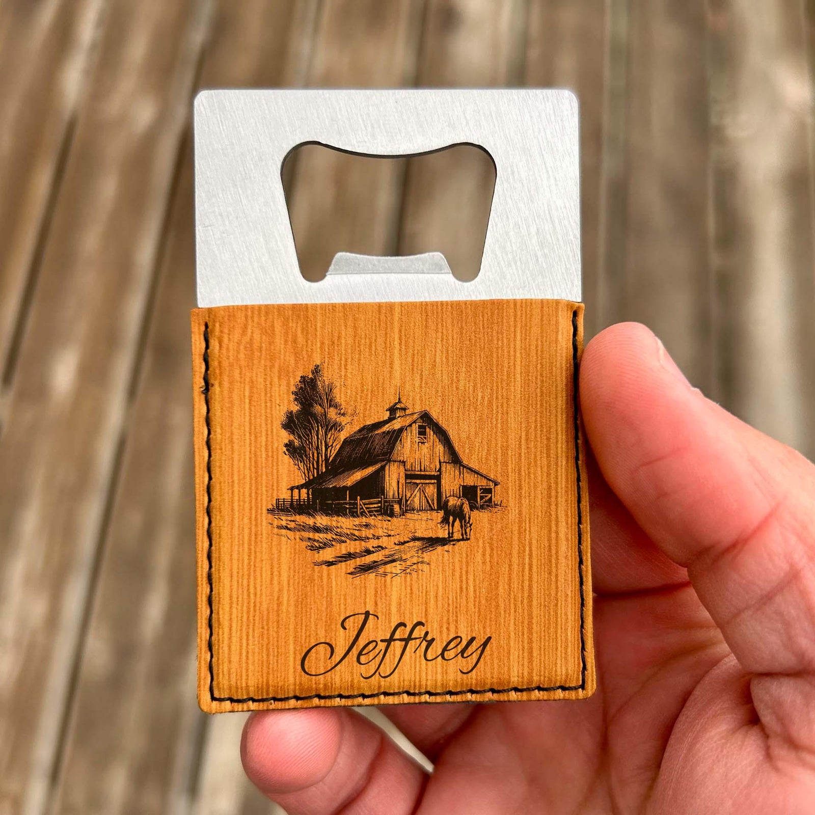 Old Barn Large Bottle Opener – Stainless Steel