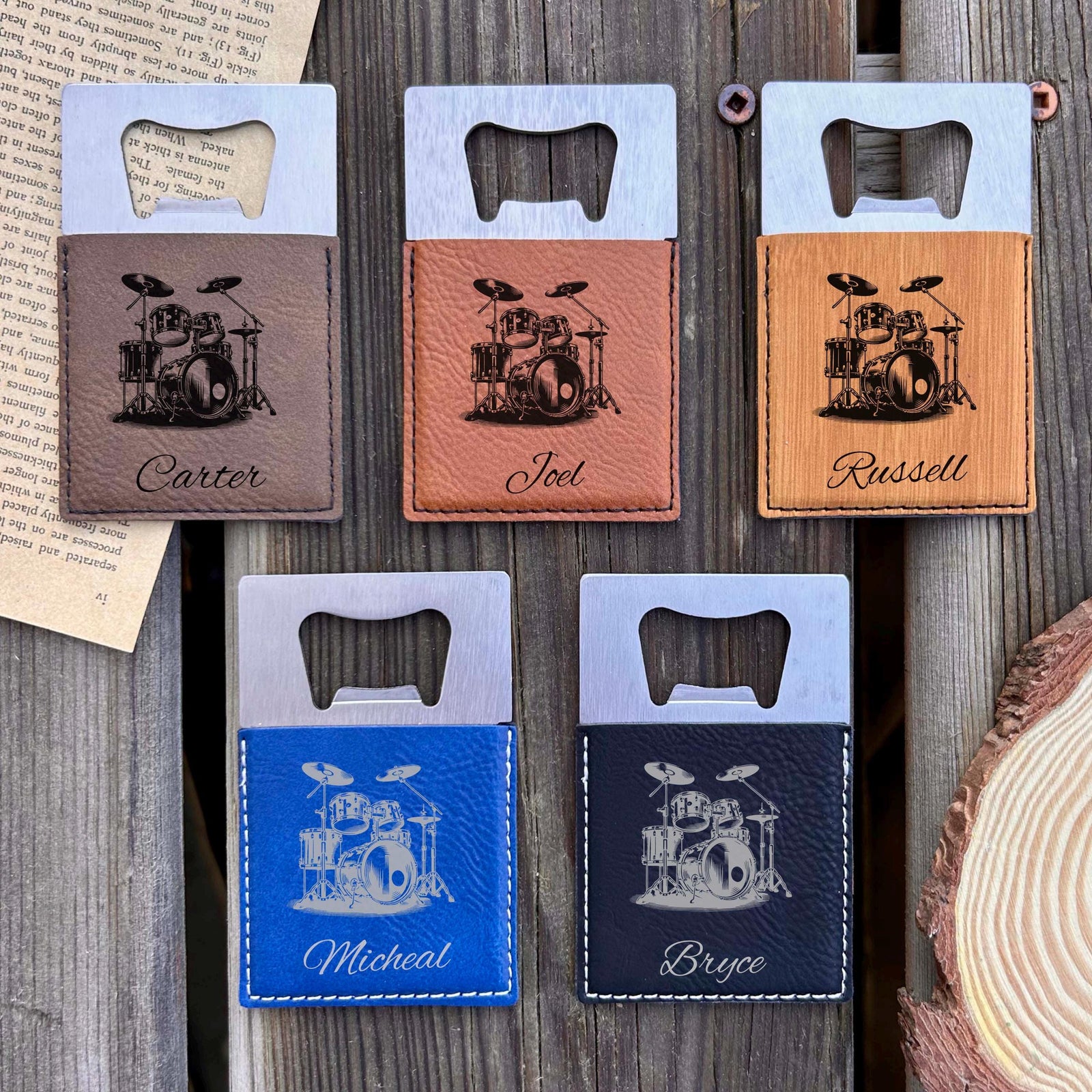 Drums Large Bottle Opener – Stainless Steel