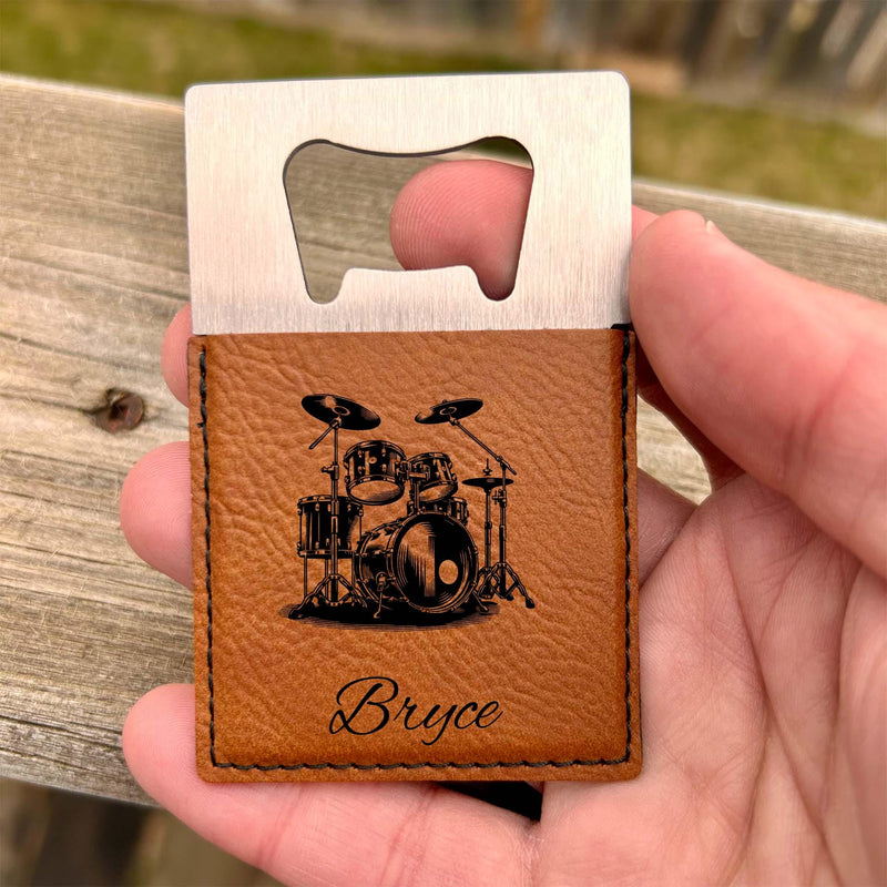 Drums Large Bottle Opener – Stainless Steel