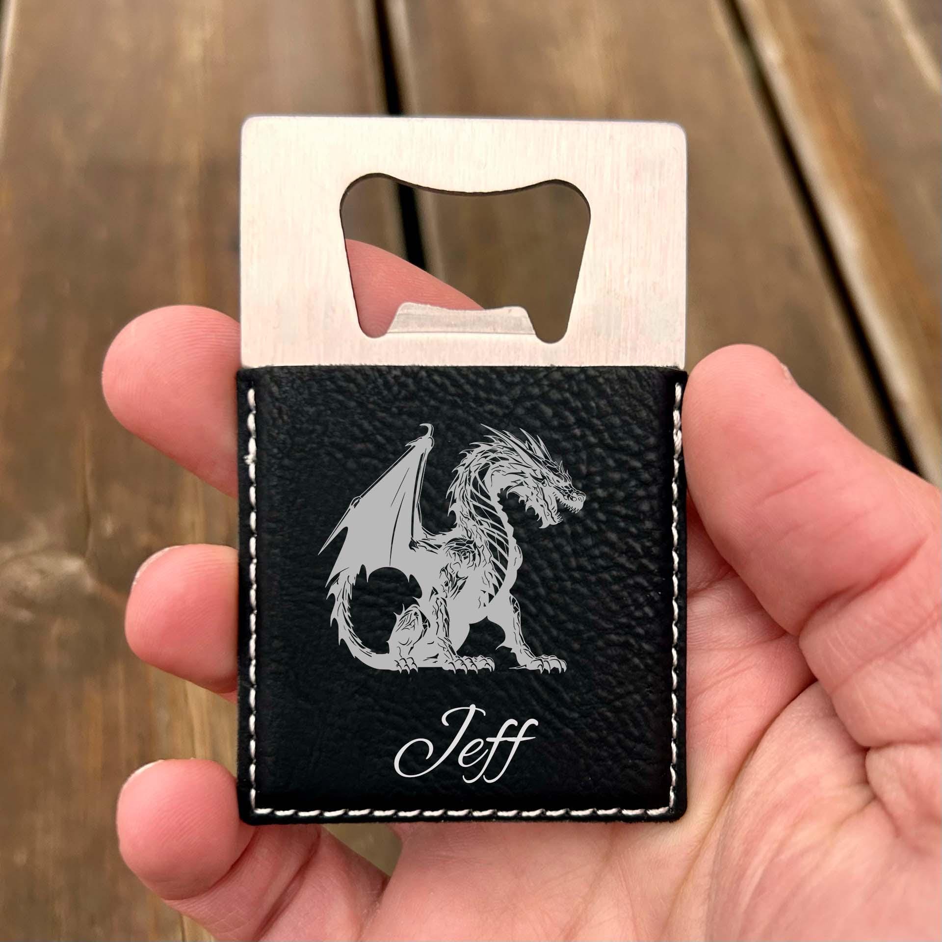 Dragon Large Bottle Opener – Stainless Steel, Dragon Design #1