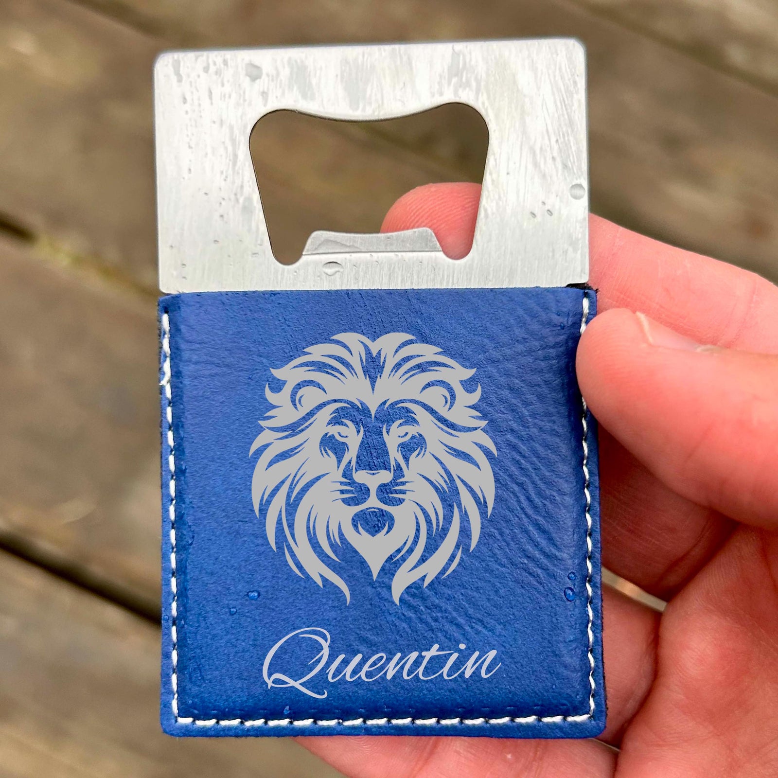 Lion Large Bottle Opener – Stainless Steel, Lion Design #1