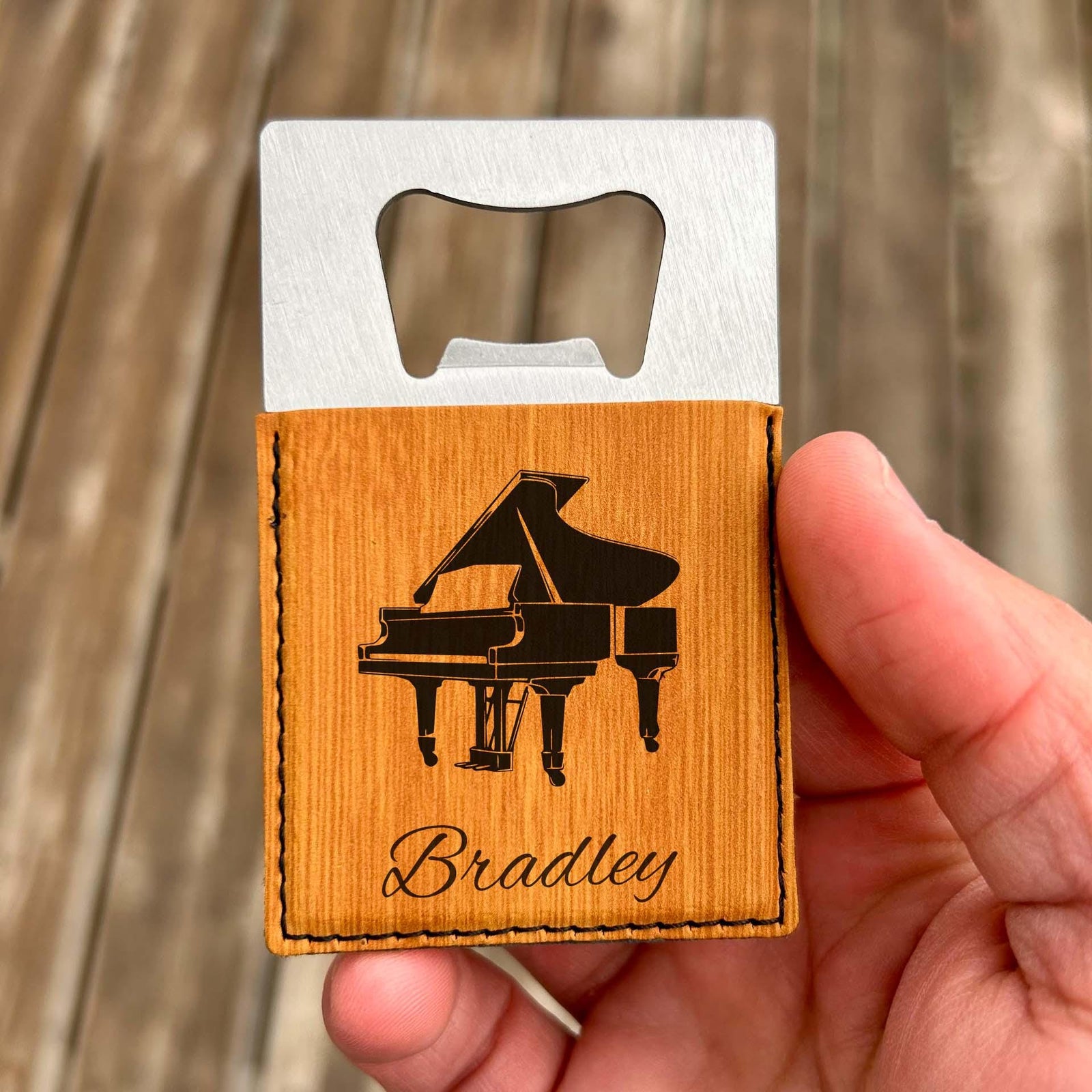 Piano Large Bottle Opener – Stainless Steel