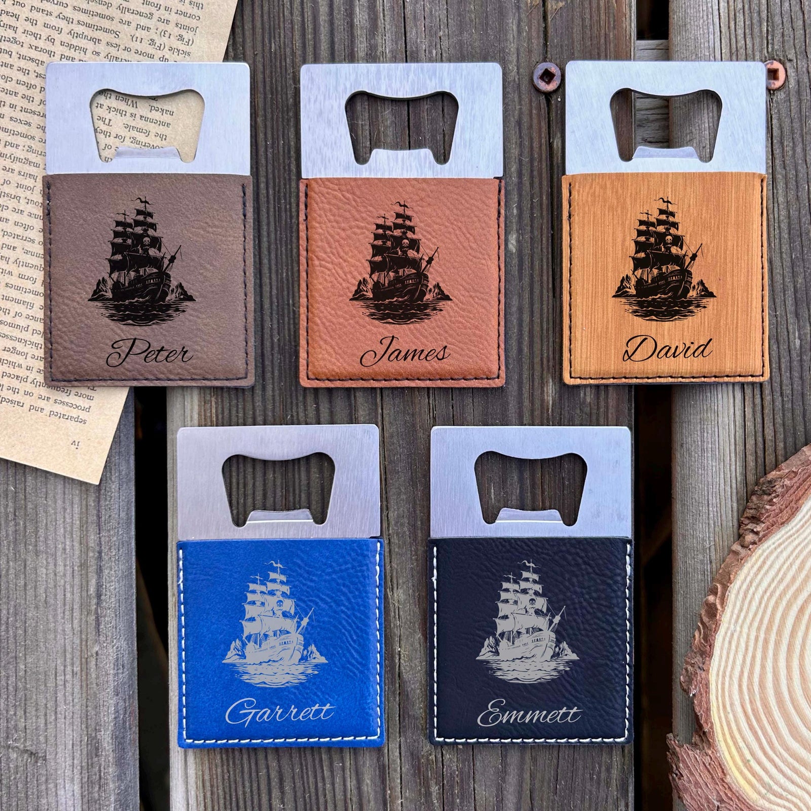 Pirate Ship Bottle Opener – Stainless Steel