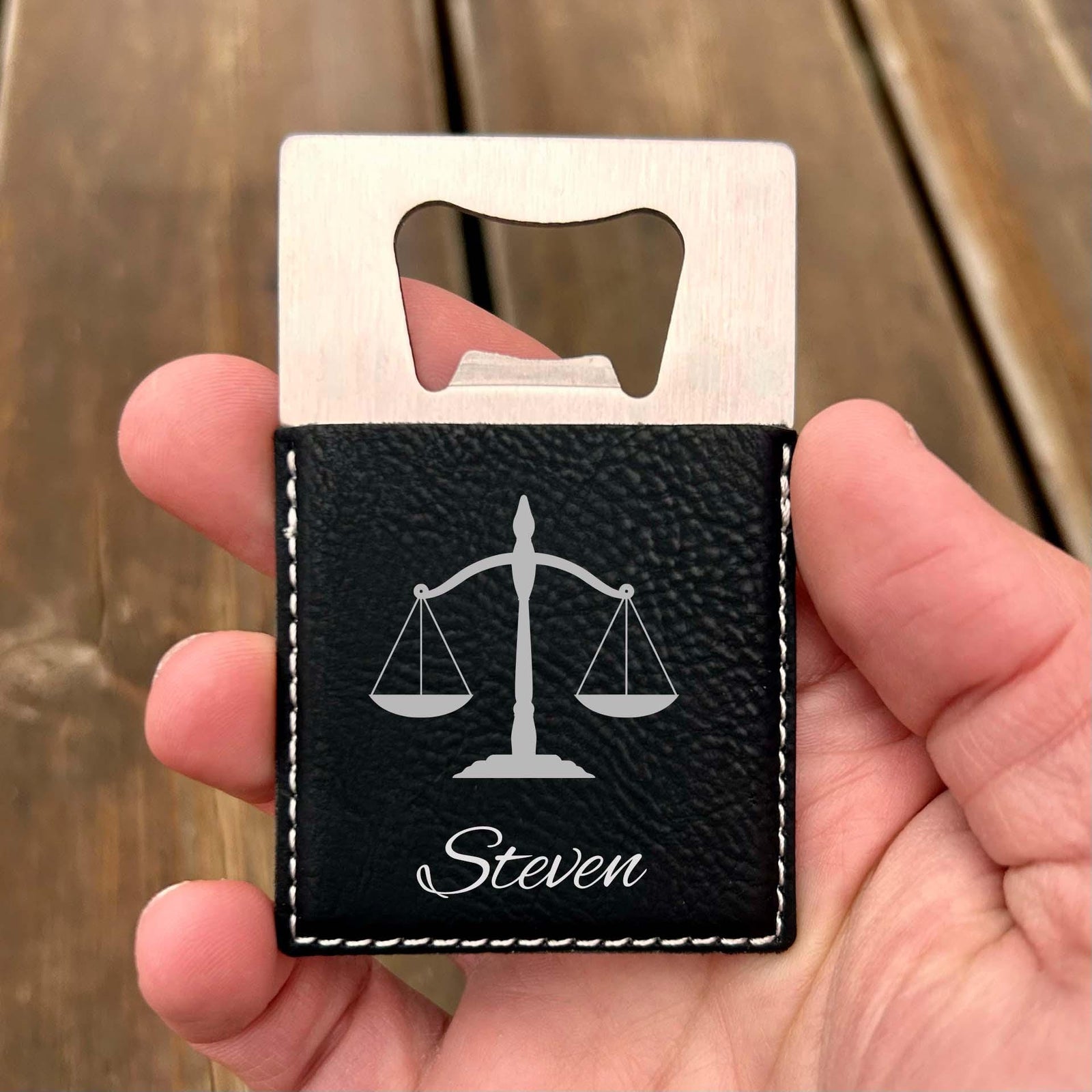 Lawyer Large Bottle Opener – Stainless Steel