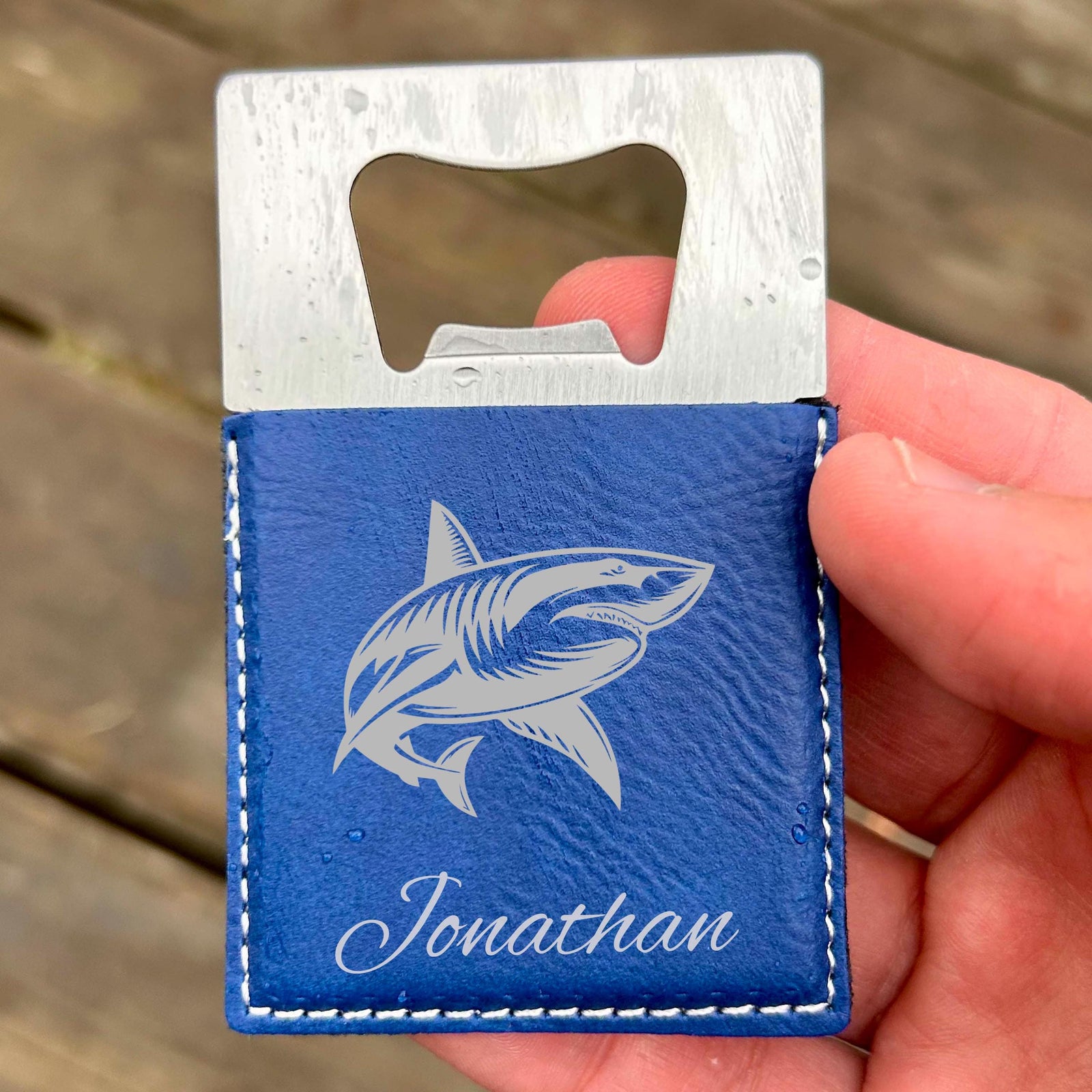 Shark Large Bottle Opener – Stainless Steel, Shark Design #2