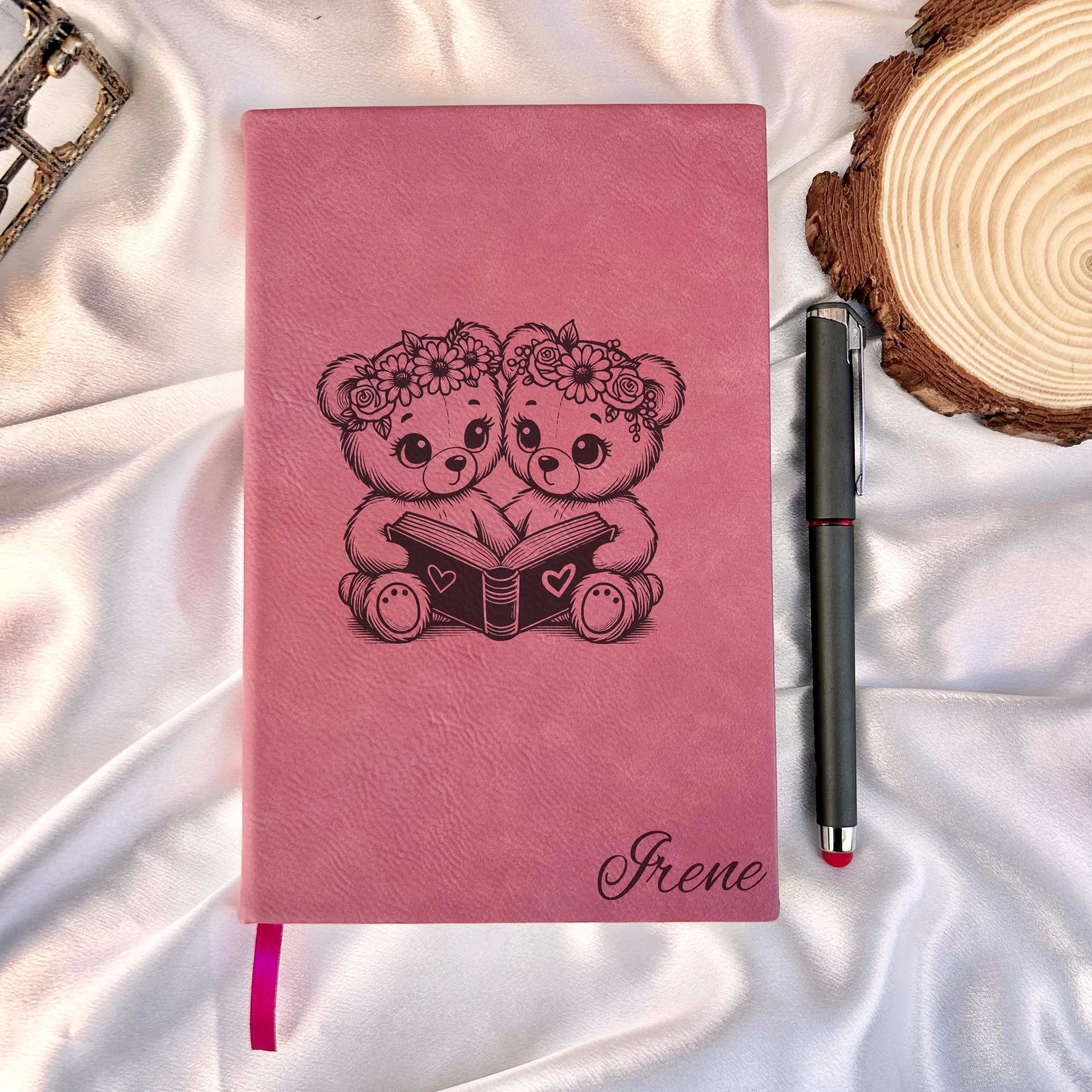 Twin Bears Journal – Hard Cover, Design #87