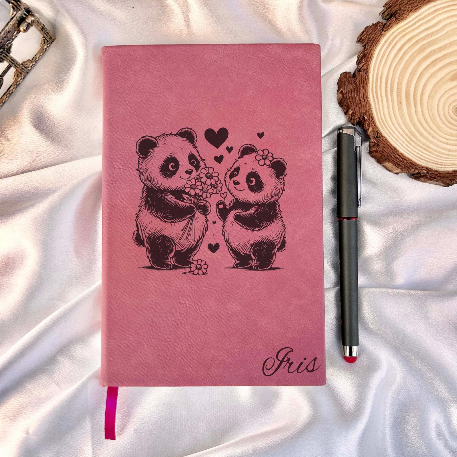 Pandas in Love Journal – Hard Cover, Design #88