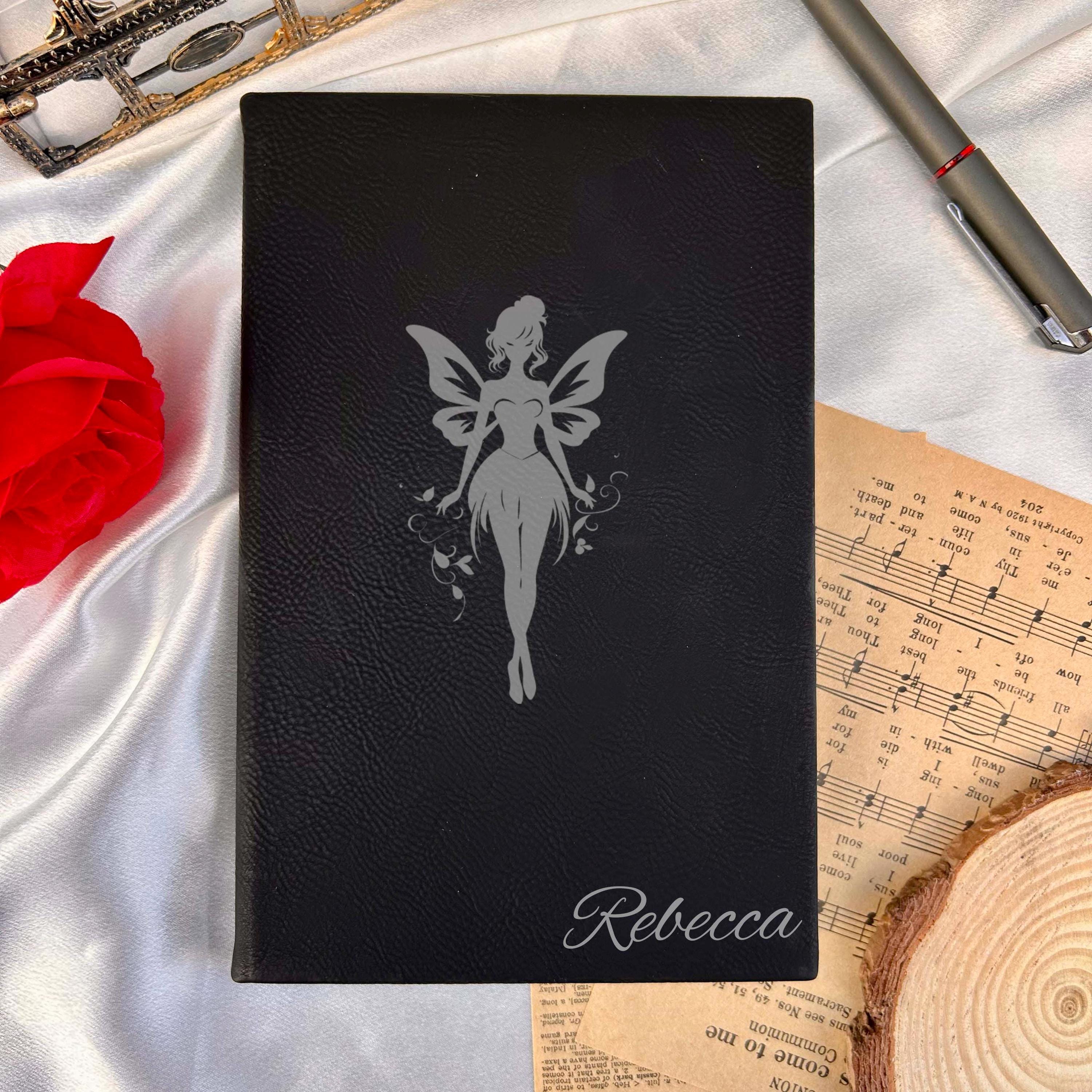 Midnight Fairy Custom Journal – Hard Cover, Design #90