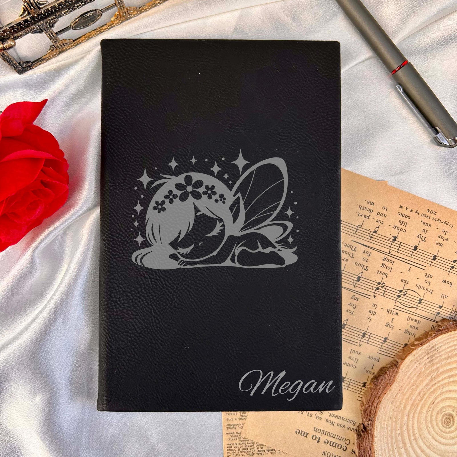Sleepy Fairy Journal – Hard Cover, Design #54